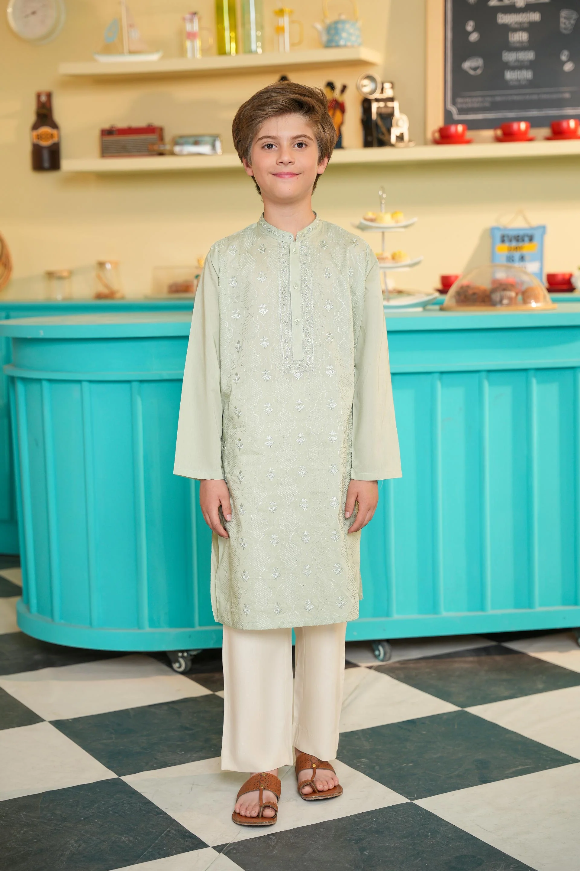 Embroidered Kurta (FBK-902)