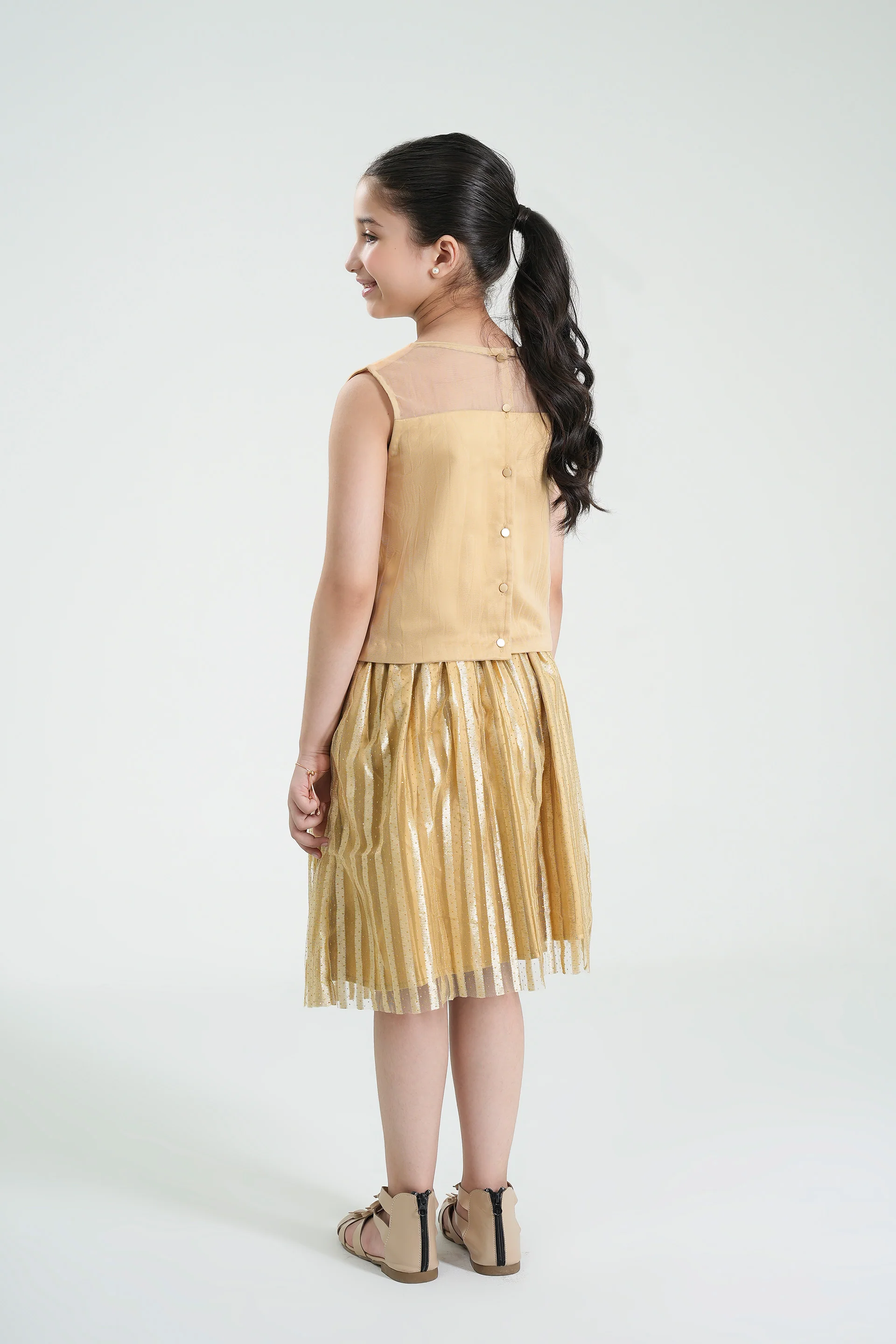 Embellished Top & Skirt (MMB-S59) - Image 3