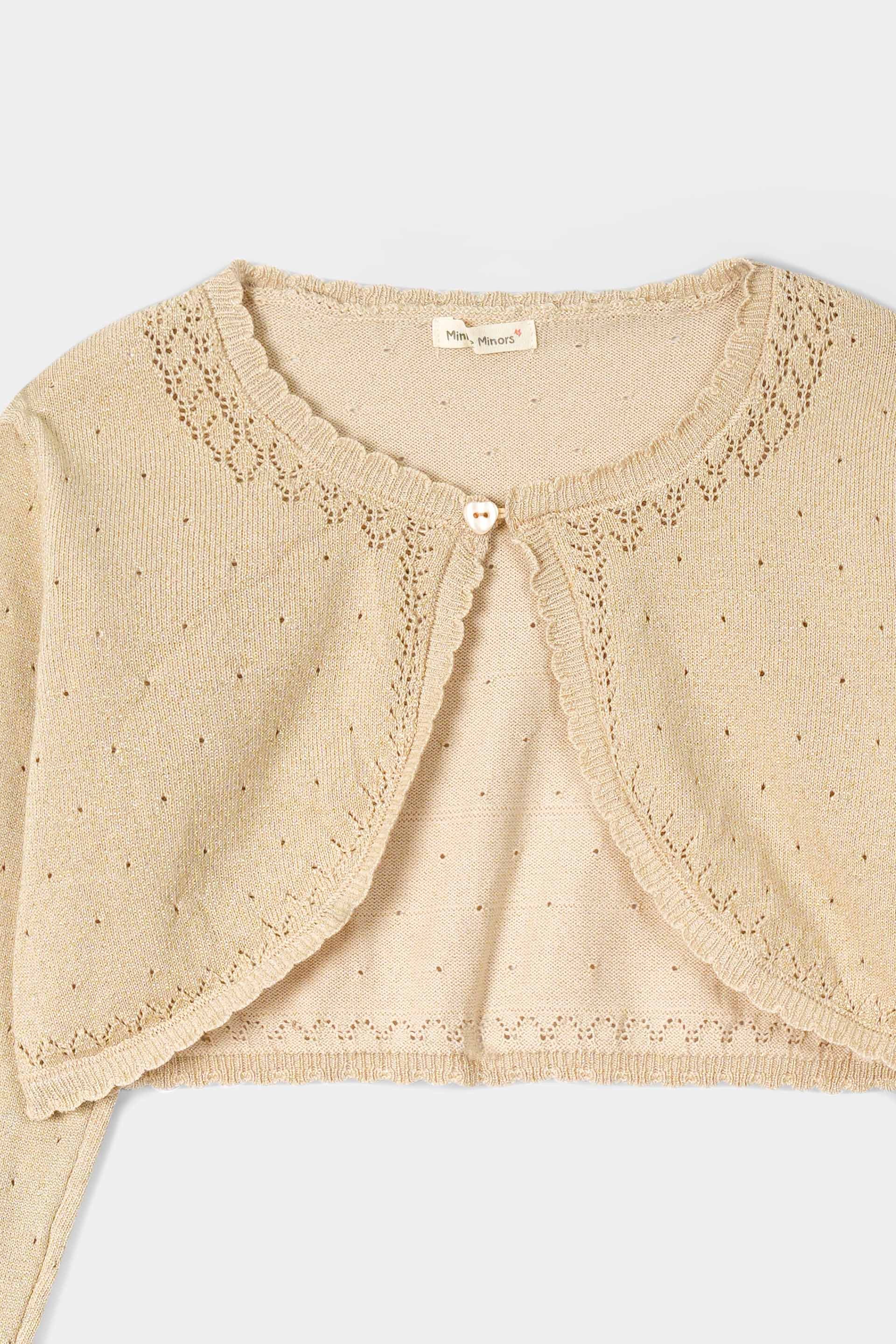 Girls Lurex Shrug (SGMM-046) - Image 2