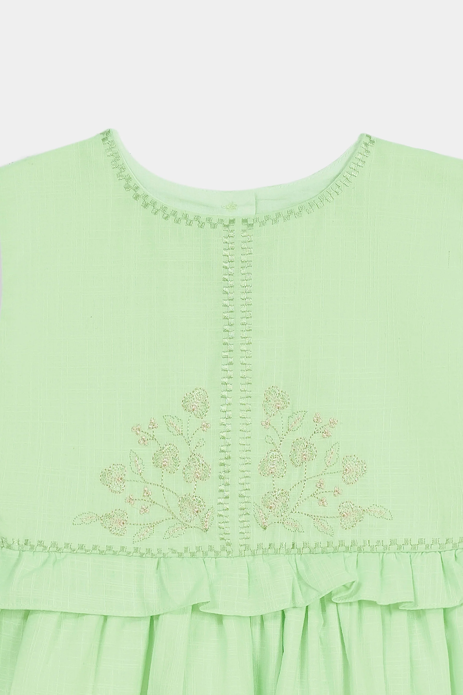 Embroidered Causal Frock (IF-481) - Image 4