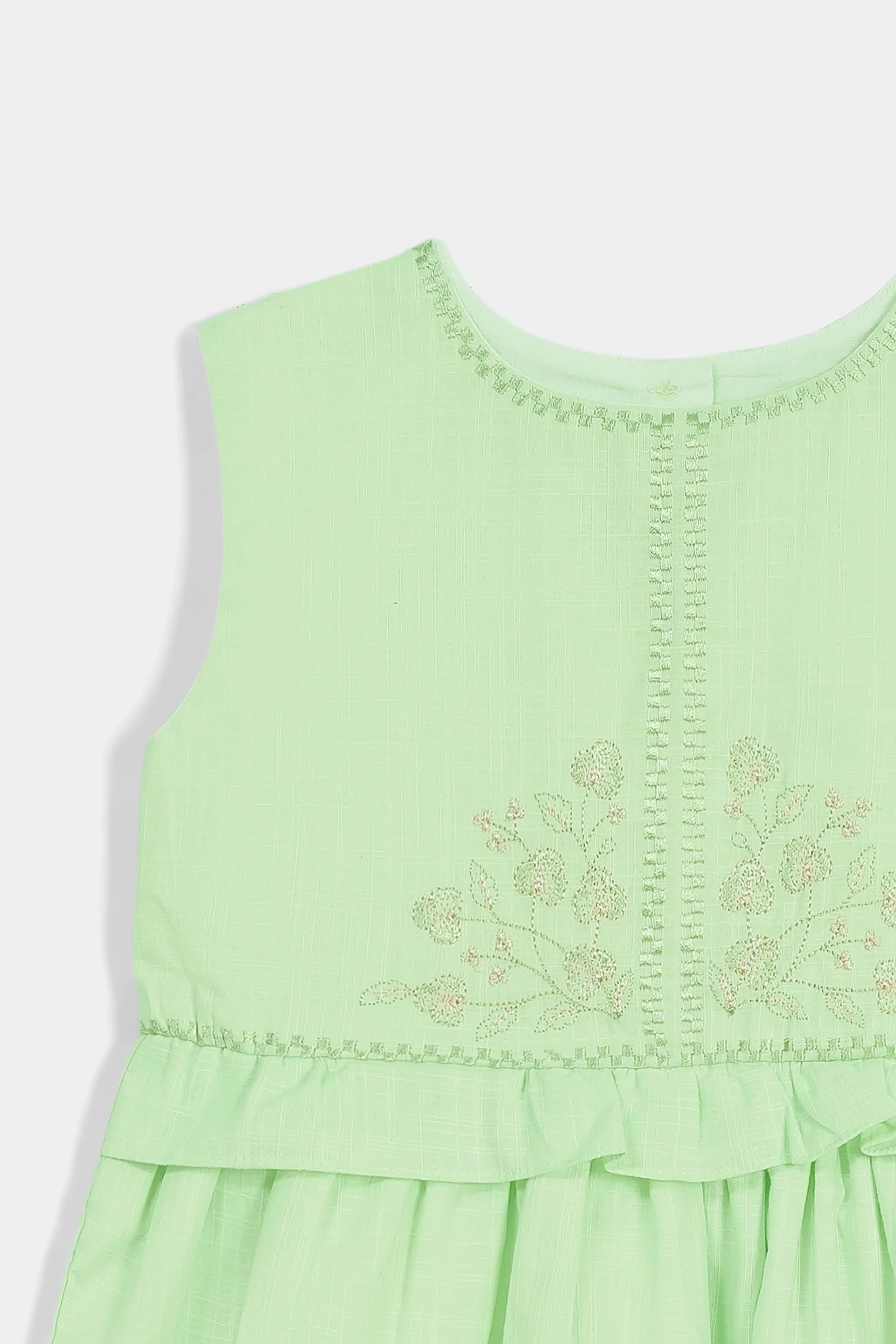 Embroidered Causal Frock (IF-481) - Image 5