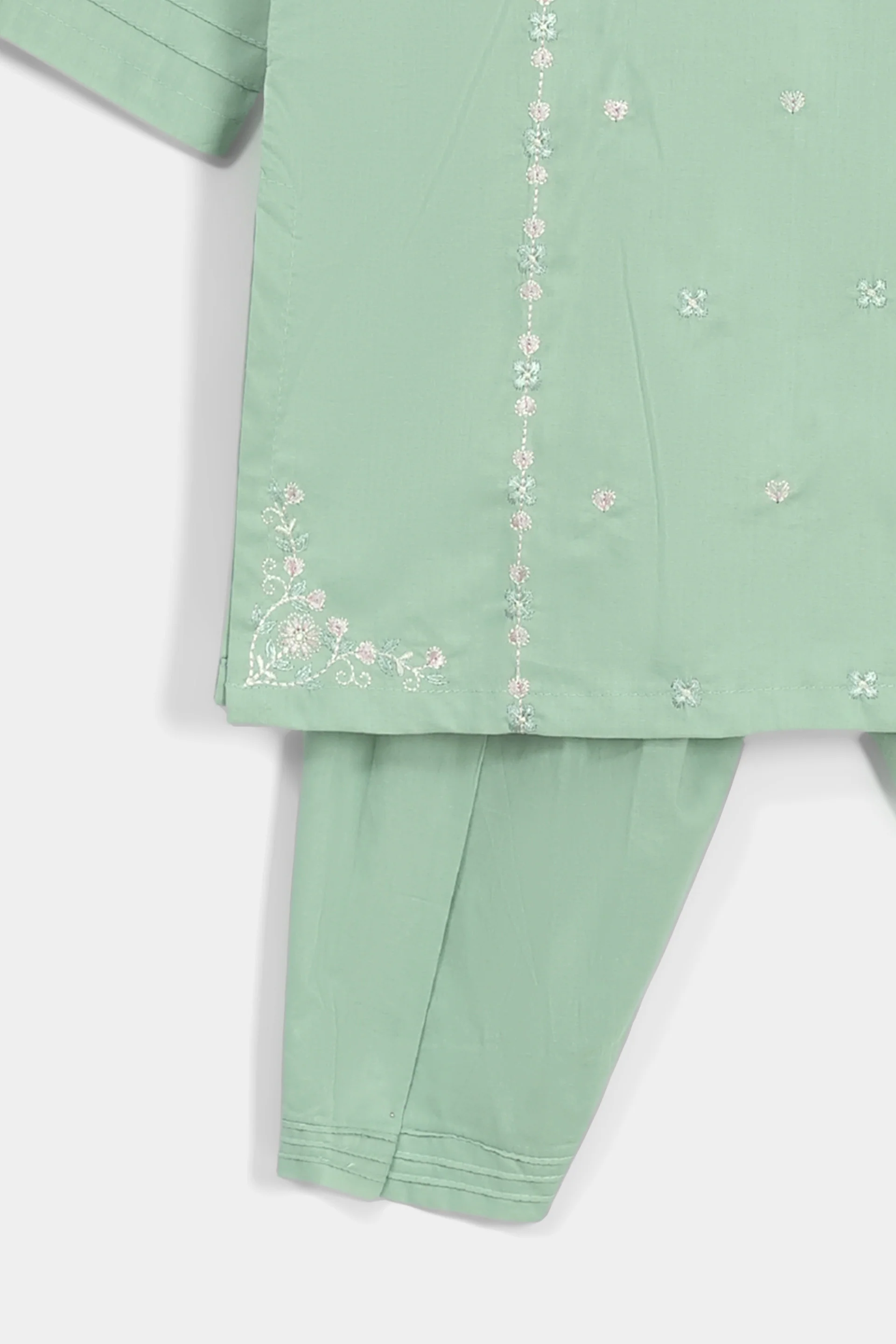 Embroidered Kameez & Shalwar (ISK-315) - Image 4