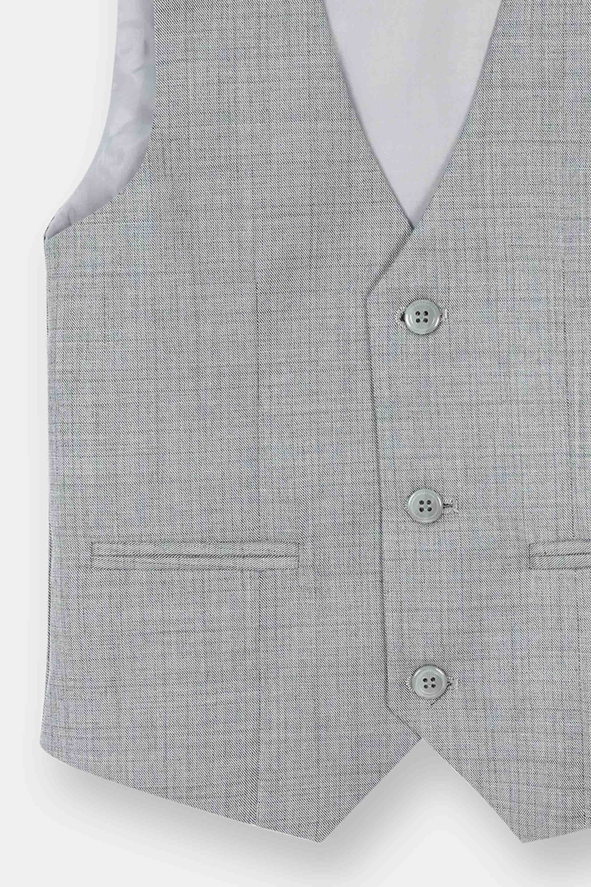 Boys Grey Suit Set (BFS-042) - Image 4