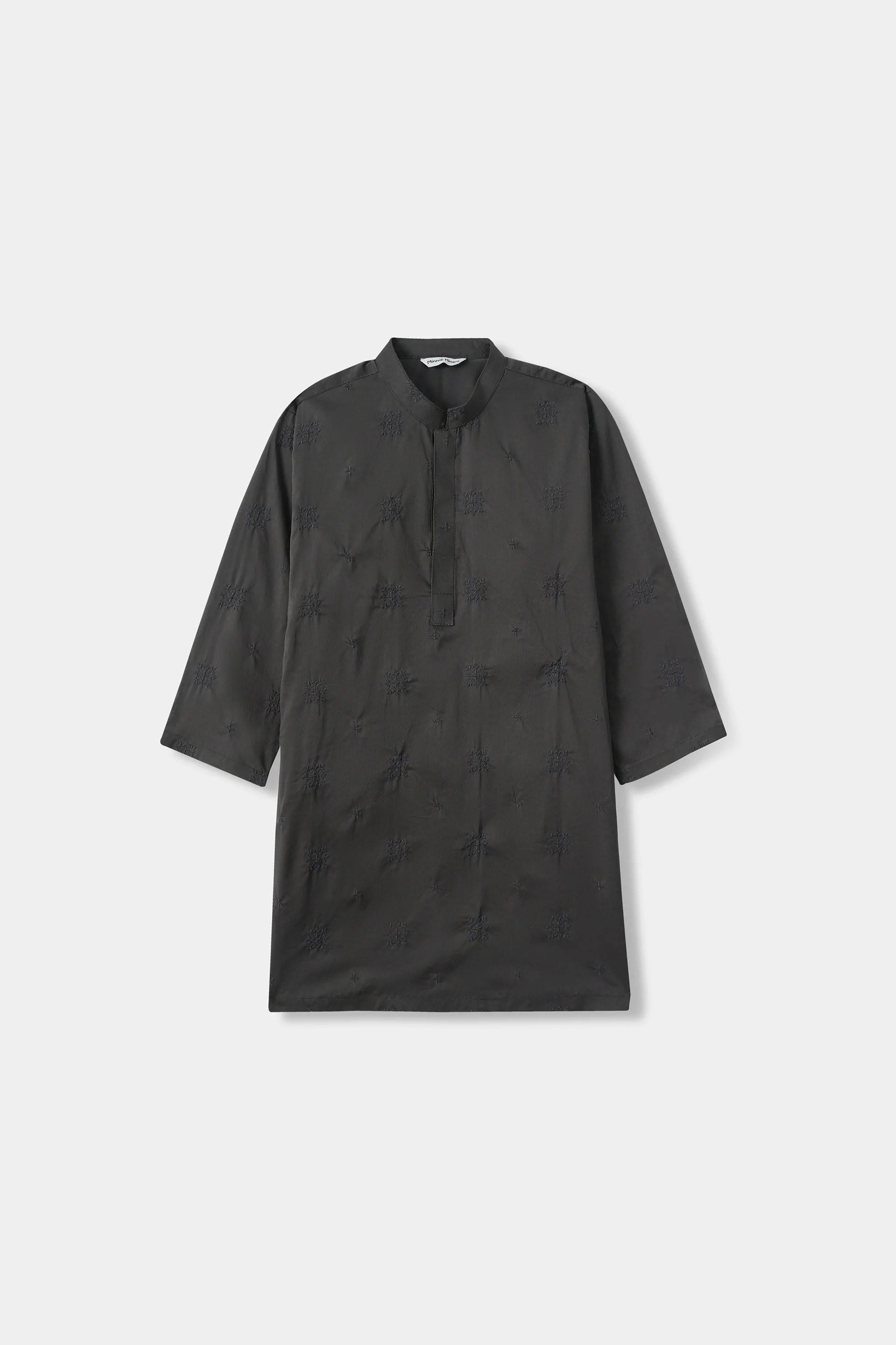 Charcoal Embroidery Kurta (MSKZ-32)