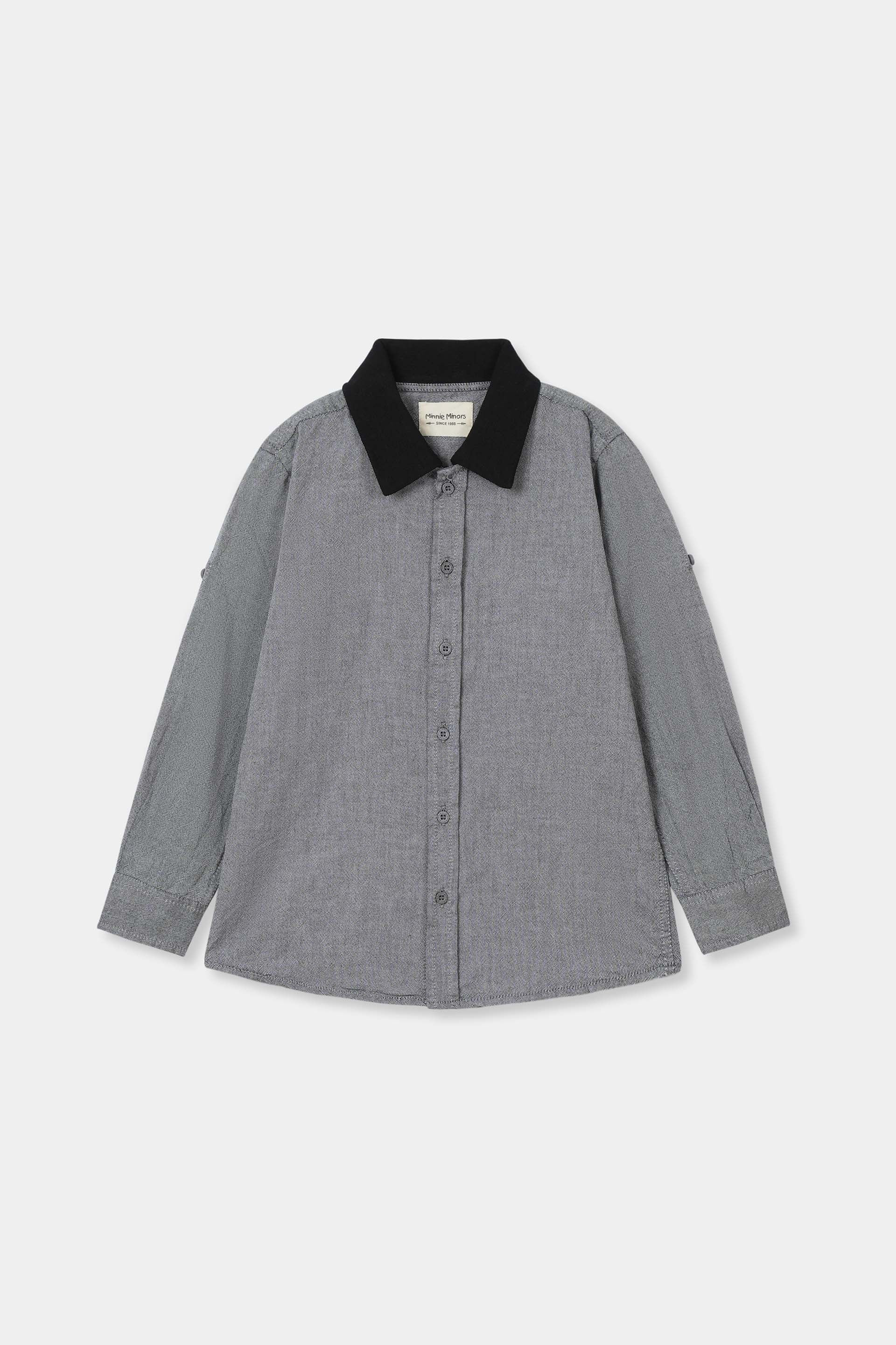 Boys Button Down Woven Shirt (MSWBS-33)