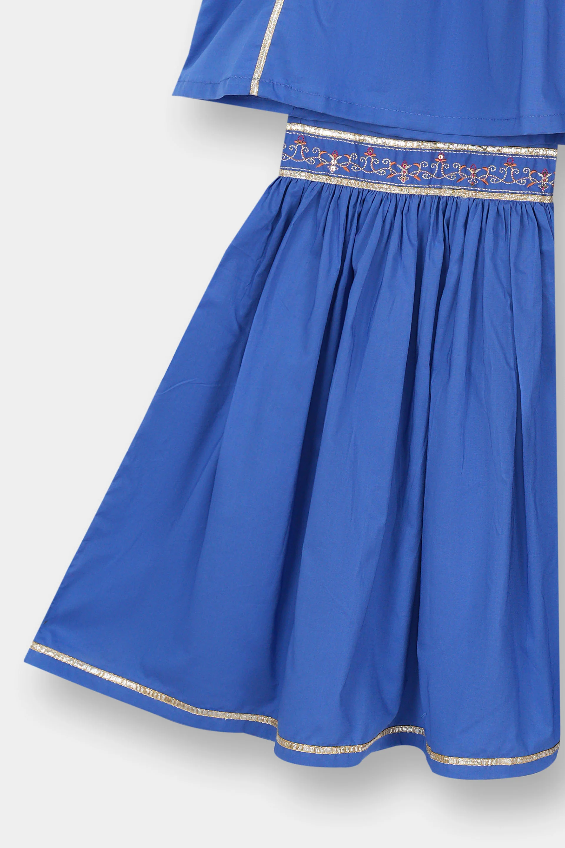 Embroidered Kameez With Gharara (RGKS-38) - Image 4