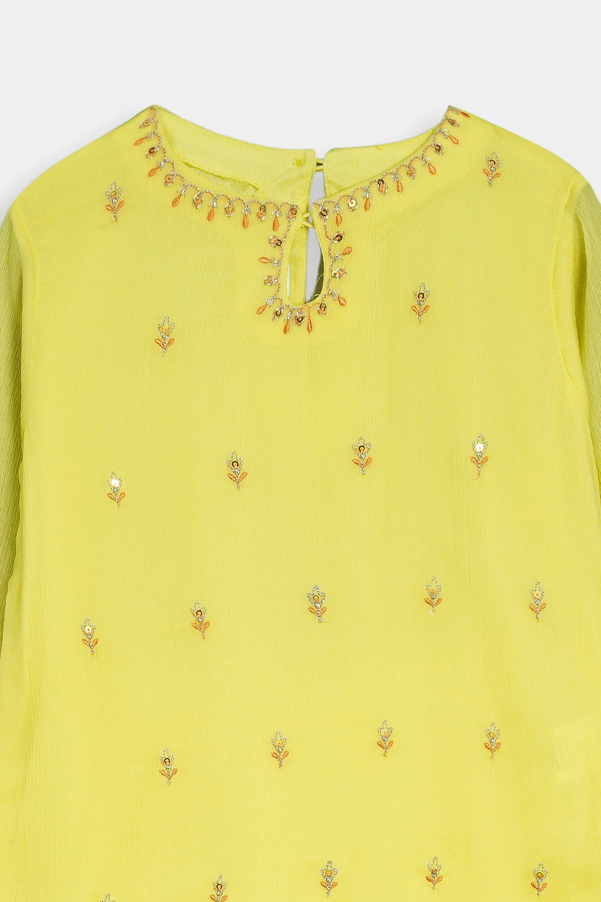 Embellished Kameez & Gharara (ISK-310) - Image 2