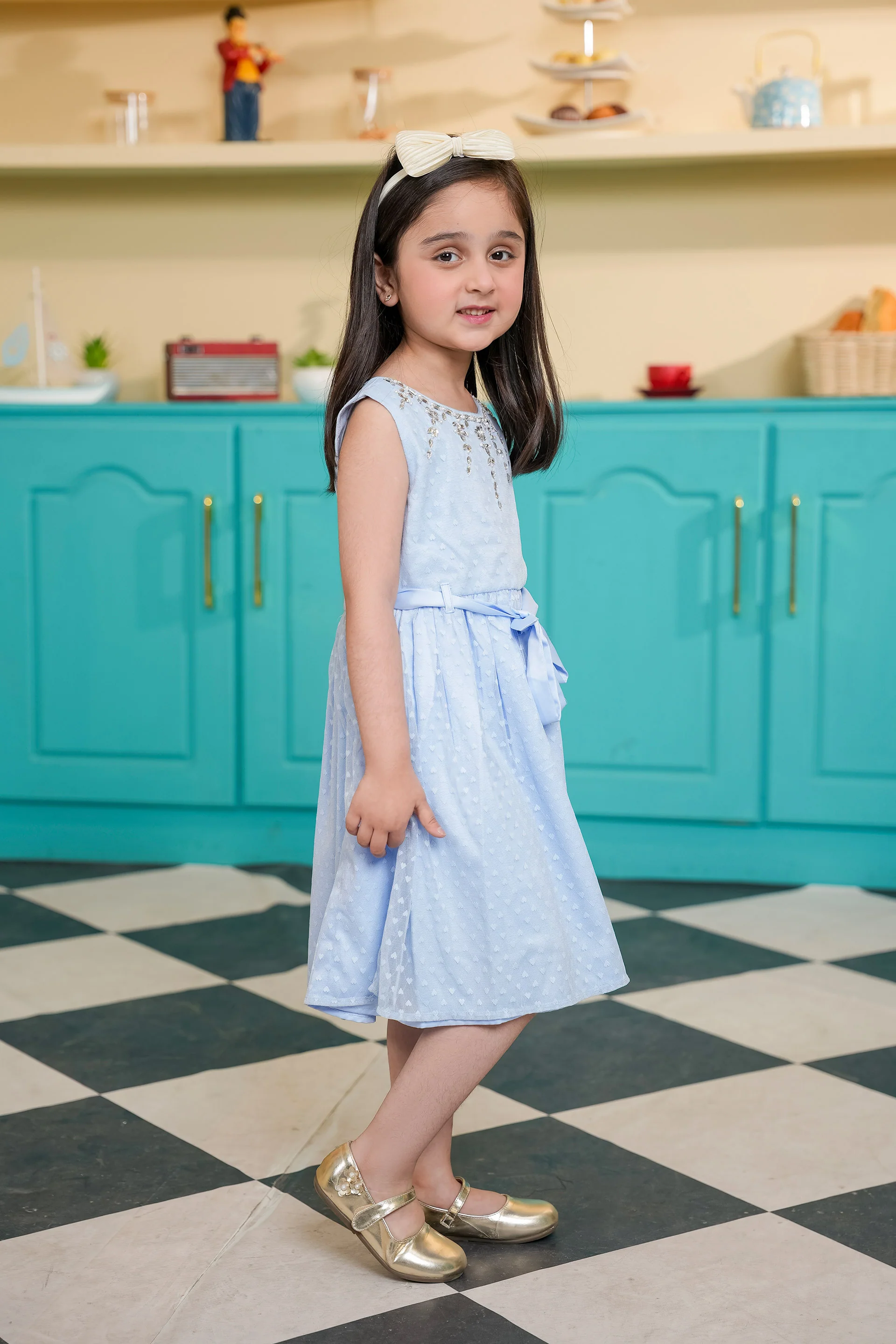 Embellished Frock (MMB-F185) - Image 3