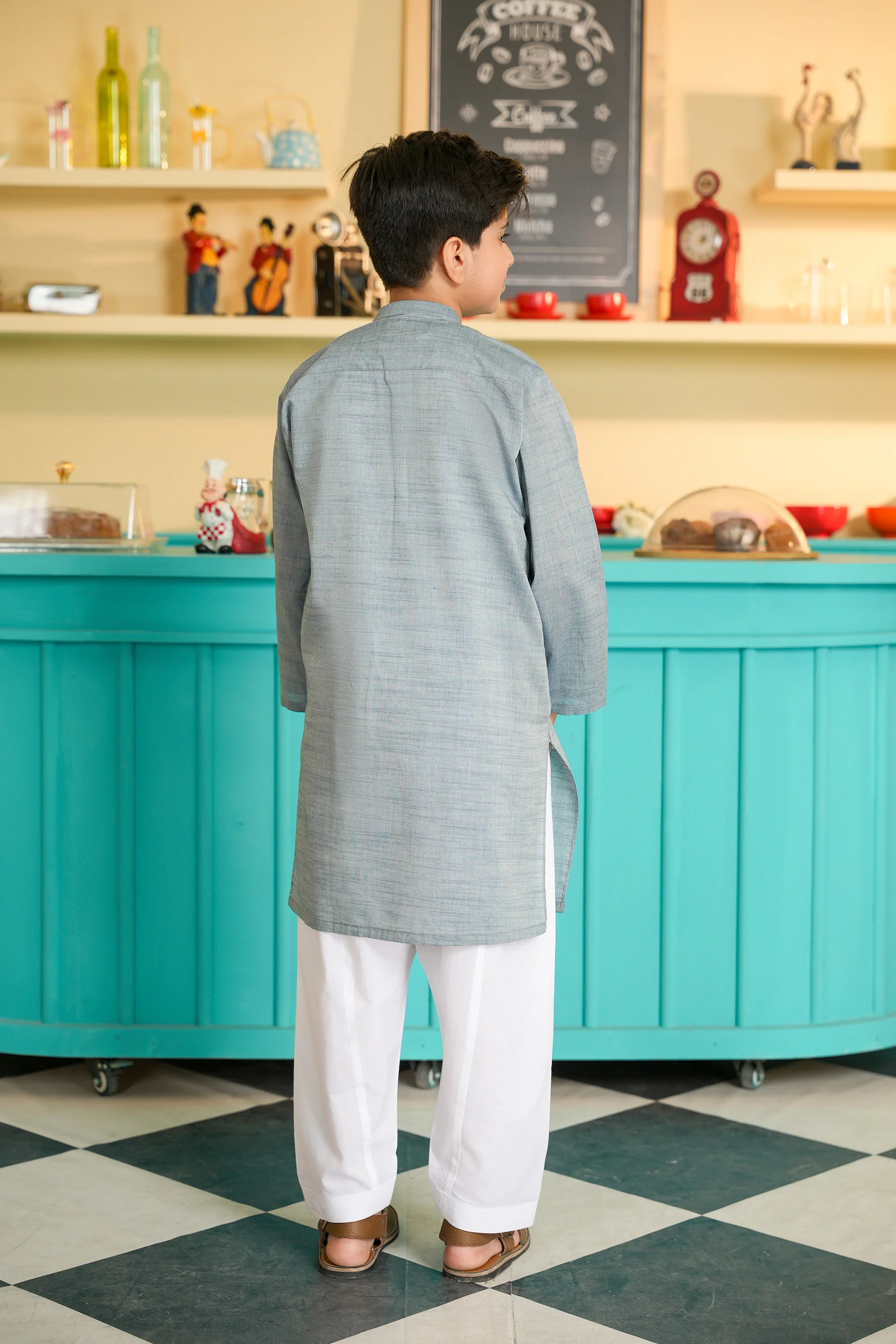 Yarn Dyed Kurta (MSFBK-907) - Image 4