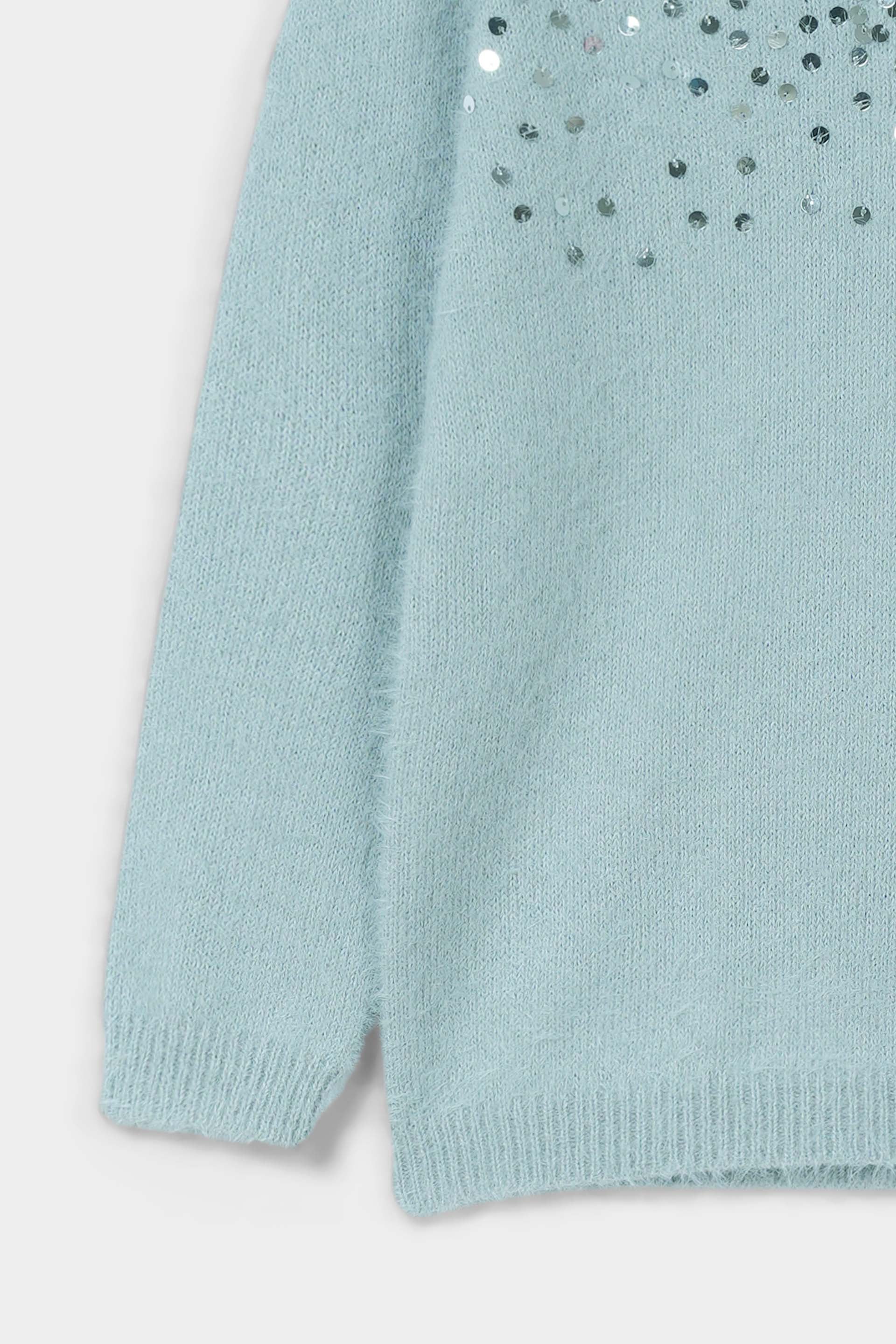 Girls Sequenced Crew Neck Sweater (C-GMMS-052) - Image 3