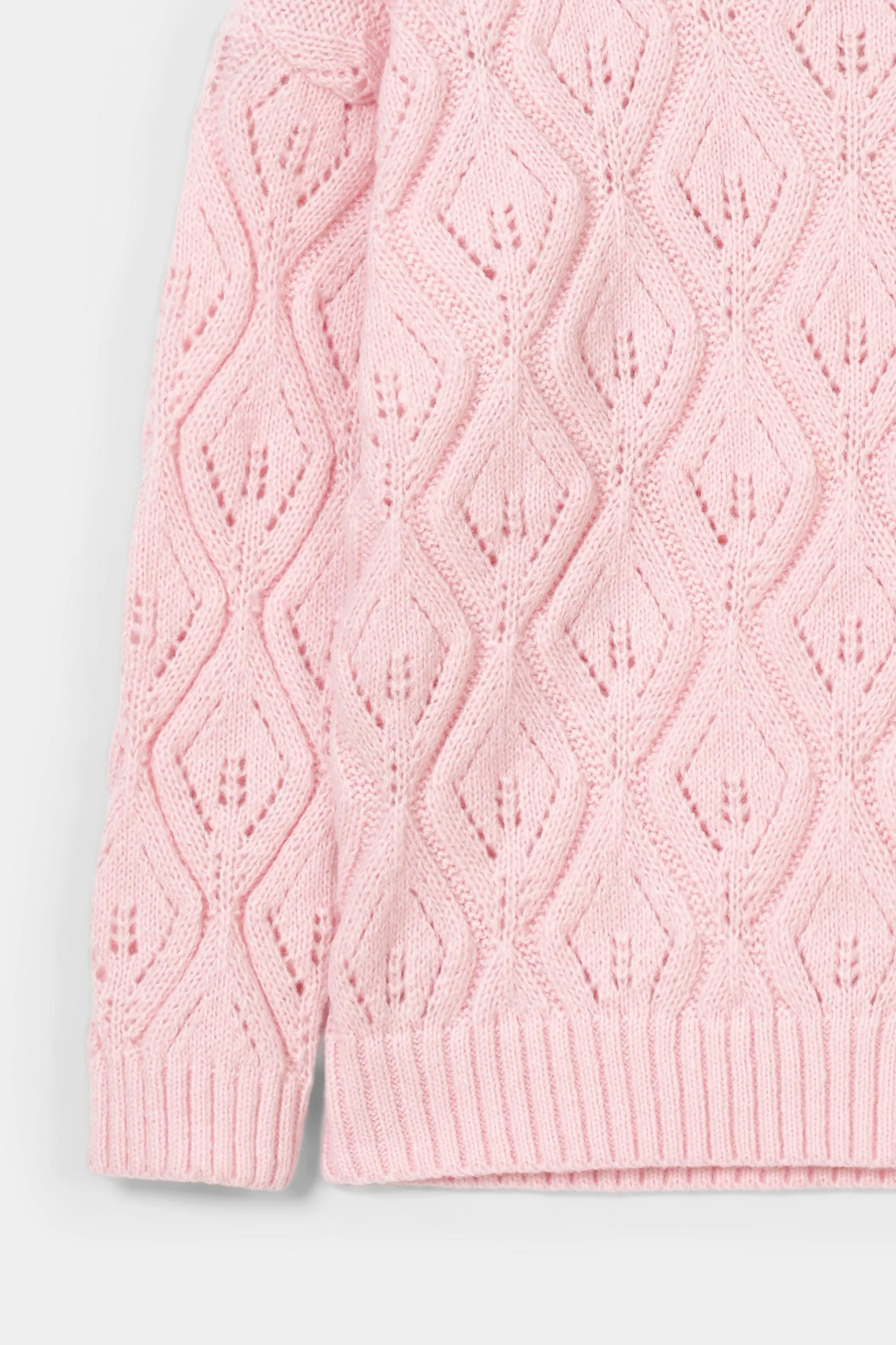 Crocheted Sweater Drop Shoulder (C-GMMS-053) - Image 3