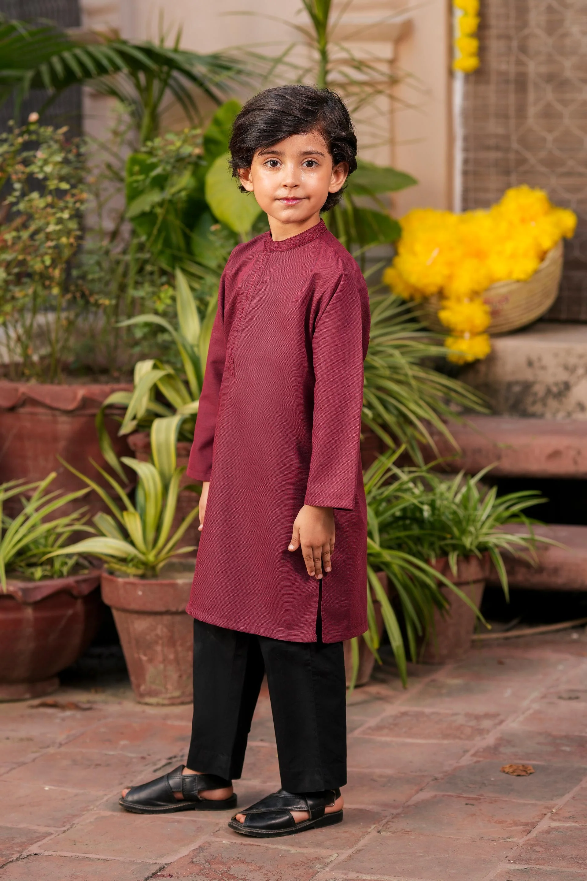 Kurta With Embroidery (FBK-882) - Image 3