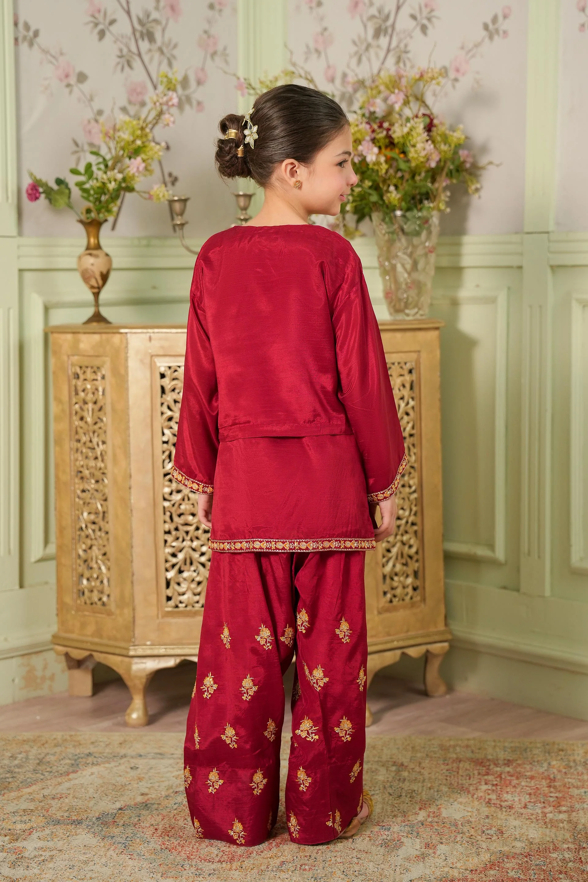 Embellished Koti , Kameez & Shalwar (GPW-1167) - Image 5