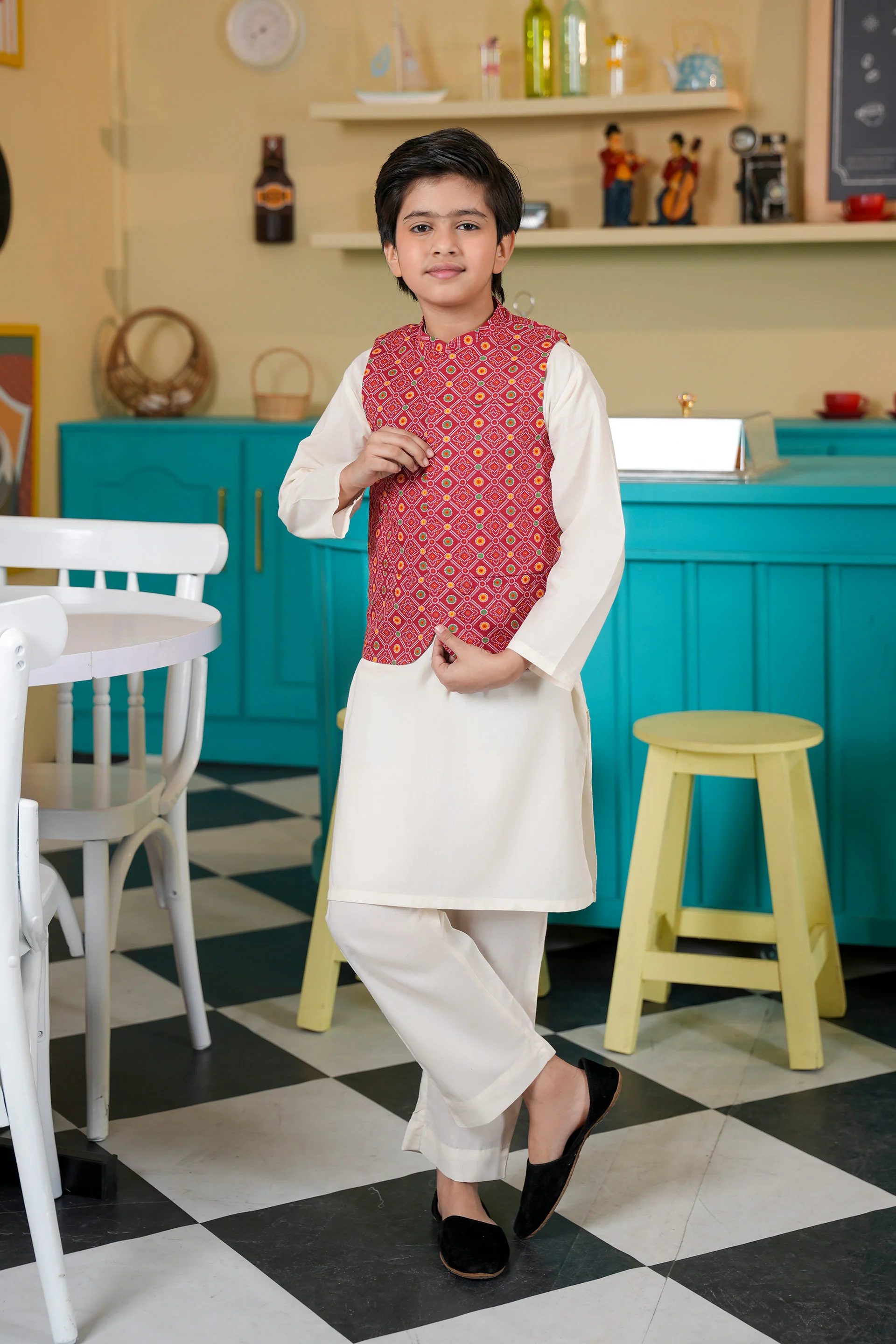 Boys Waistcoat (BCWC-079) - Image 3