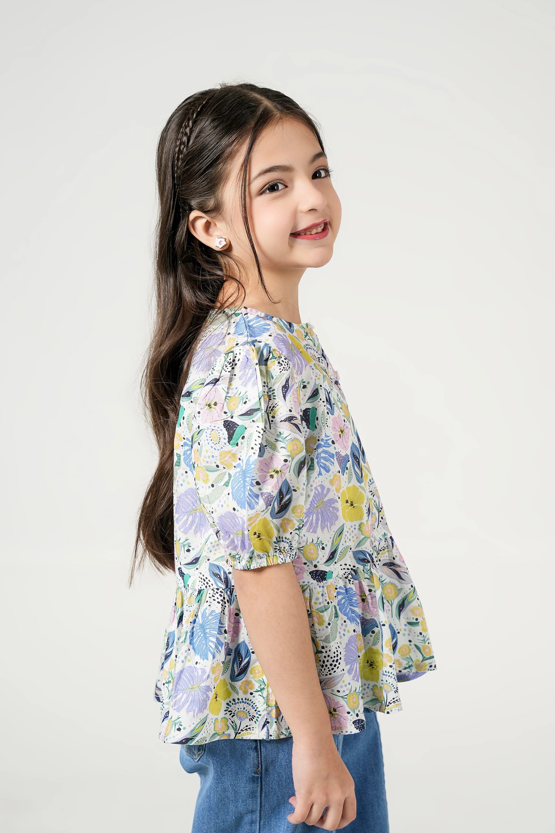 Printed Blouse (DGBL-11) - Image 3
