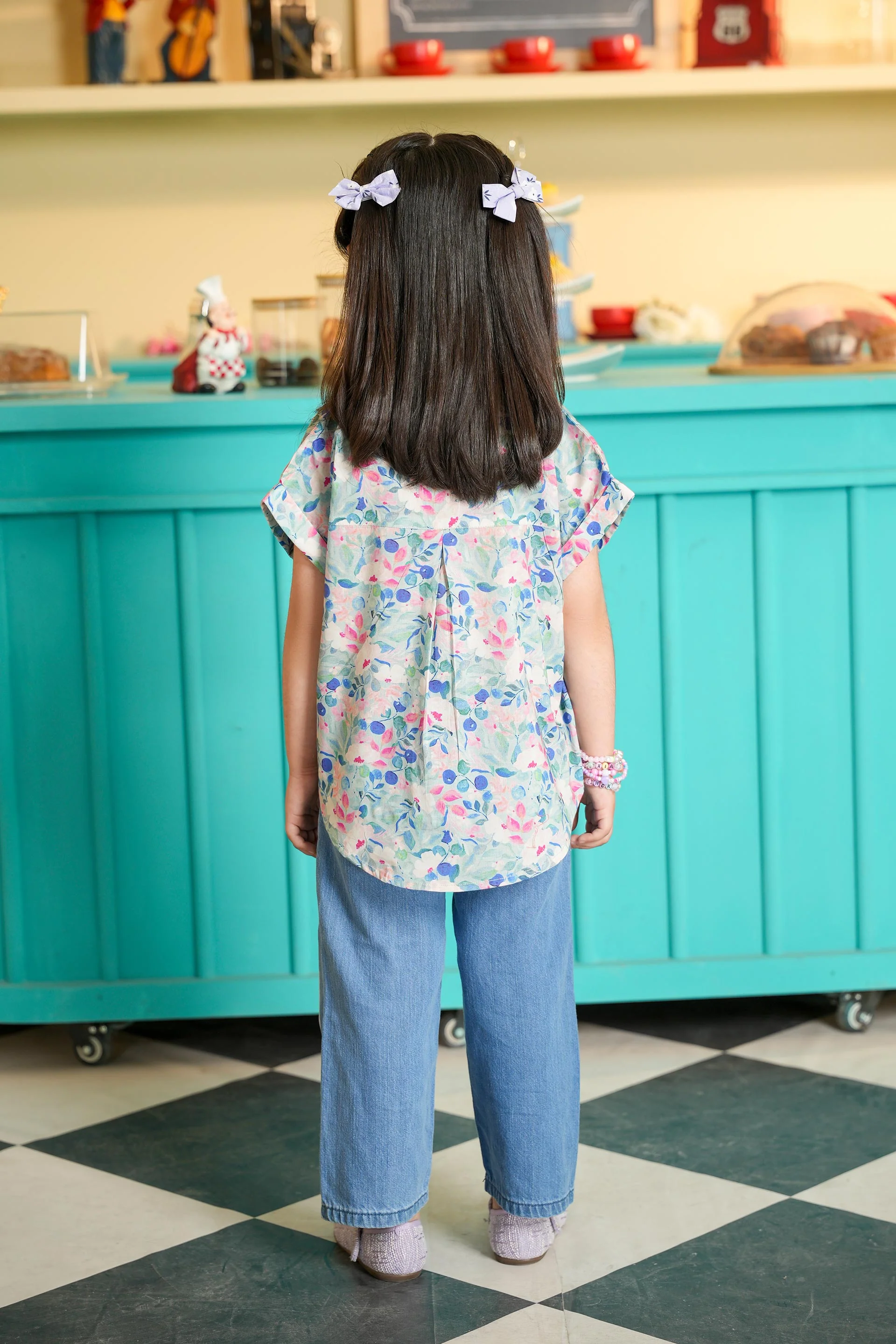 Printed Blouse (DGBL-18) - Image 4