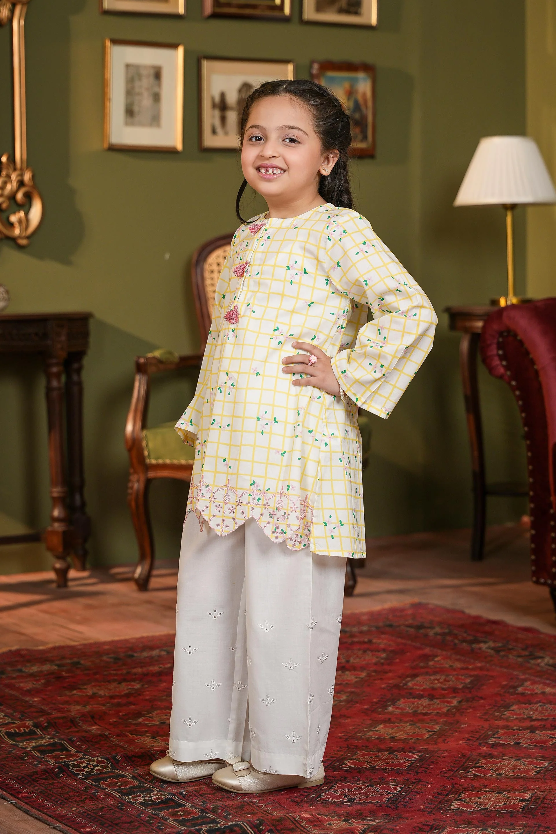 Embroidered Kurti (DGK-429) - Image 3