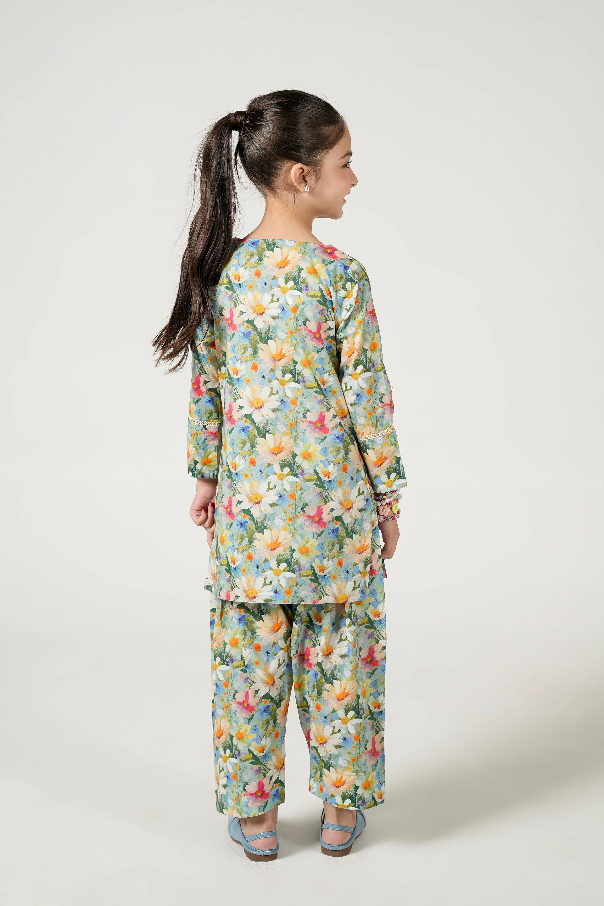 Printed Kameez With Shalwar (DGKSB-54) - Image 4