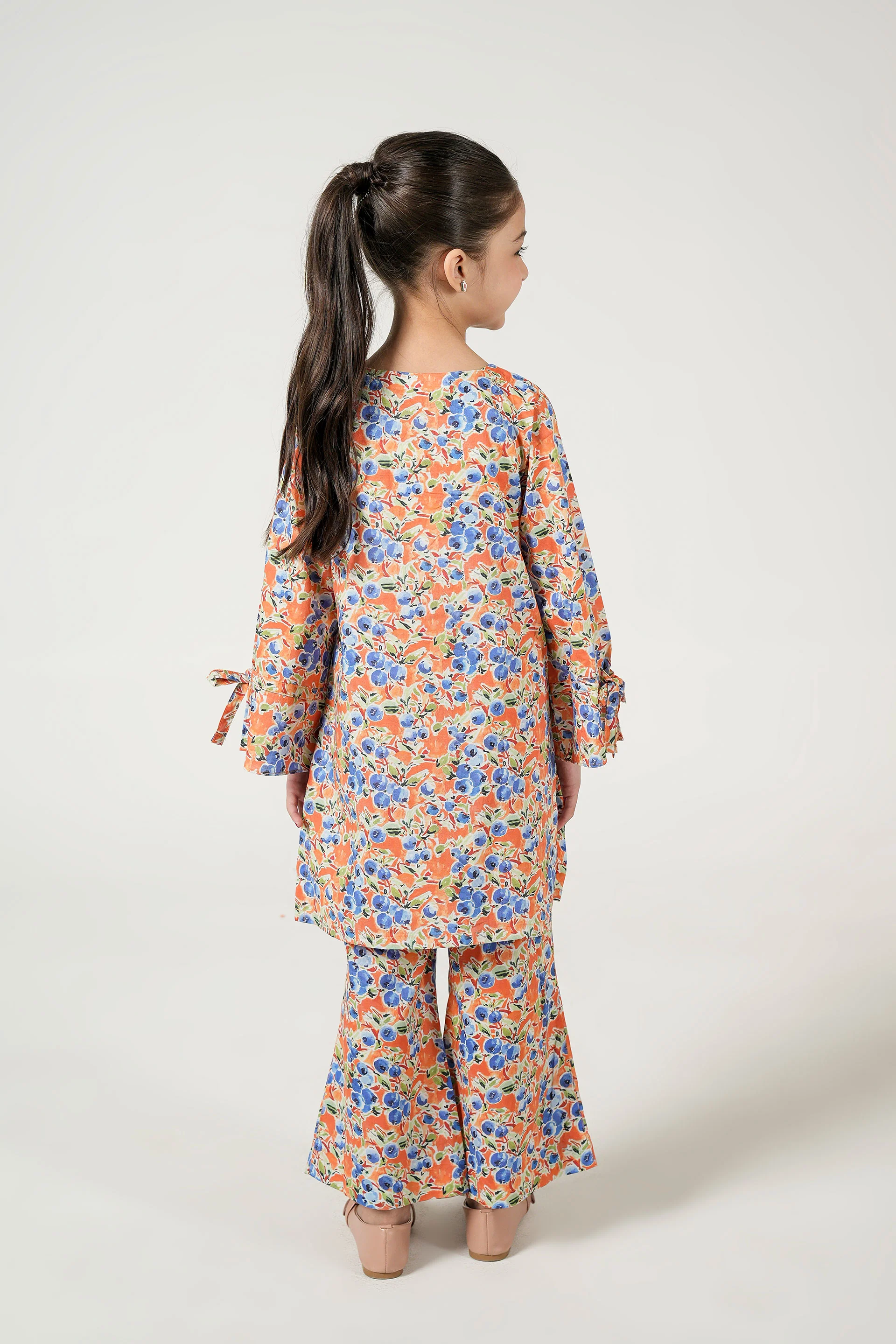 Printed Kameez And Trouser (DGKSB-57) - Image 4