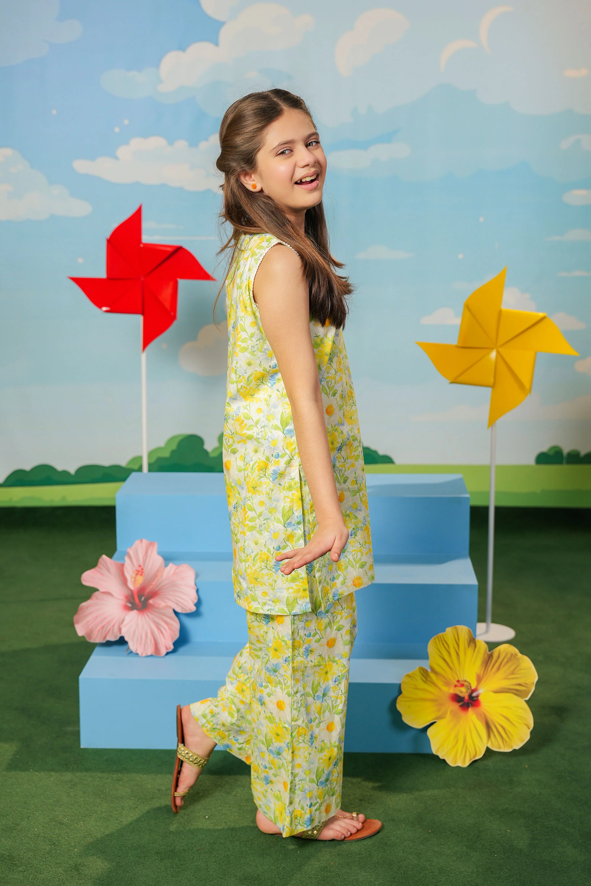 Digital Kameez With Trousers (DGKSB-67) - Image 4