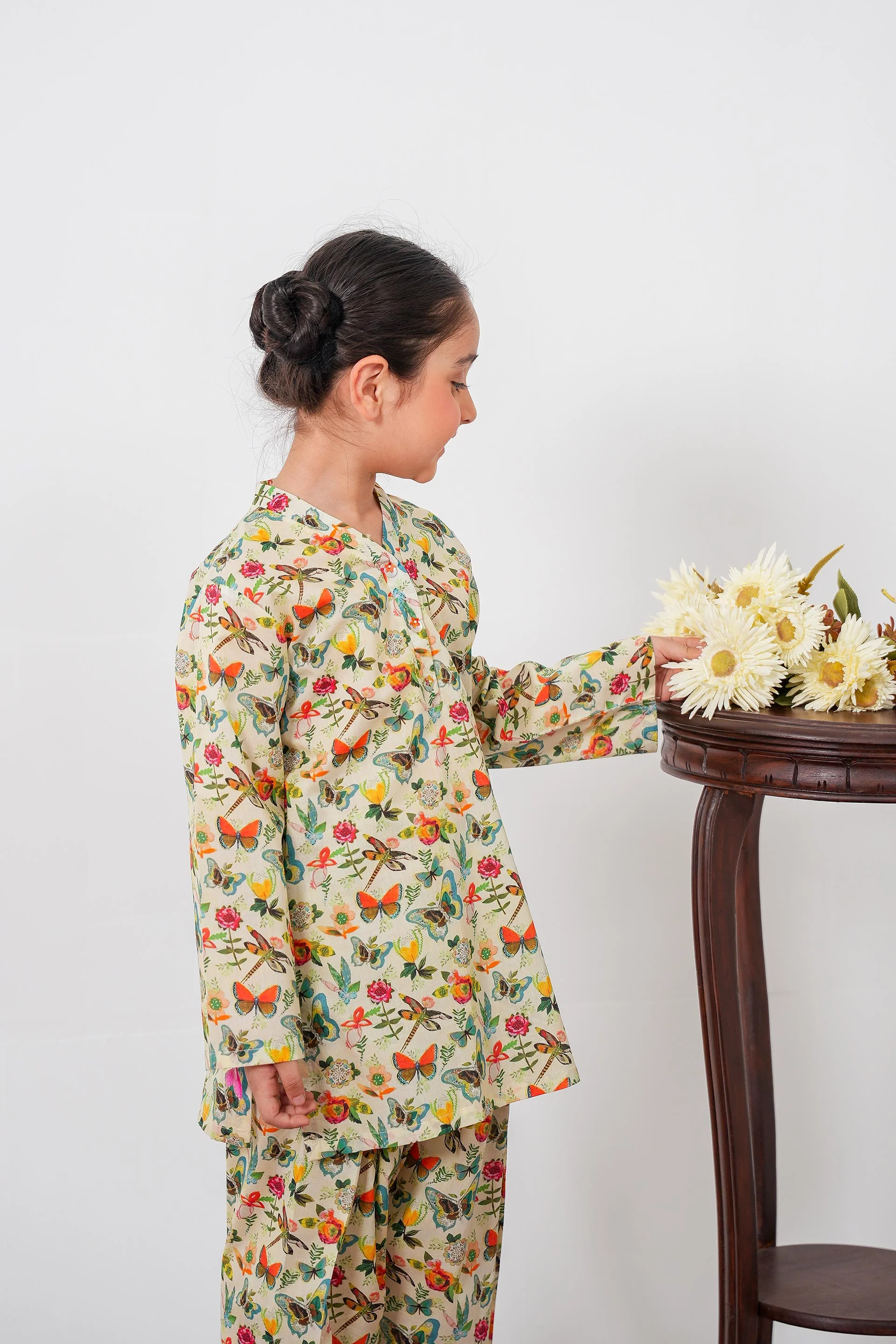 Printed Kameez With Shalwar (DGKSB-75) - Image 2