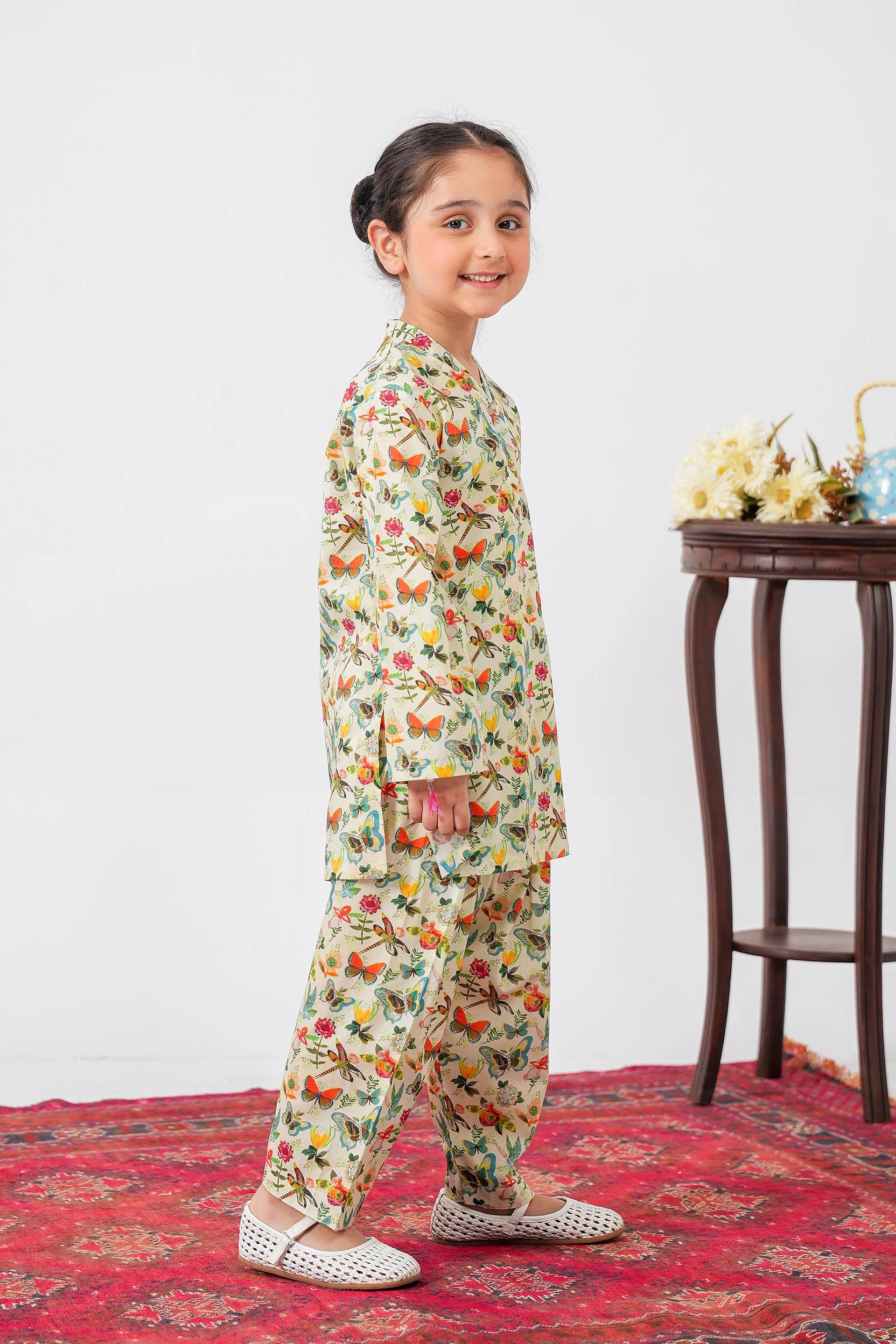 Printed Kameez With Shalwar (DGKSB-75) - Image 4