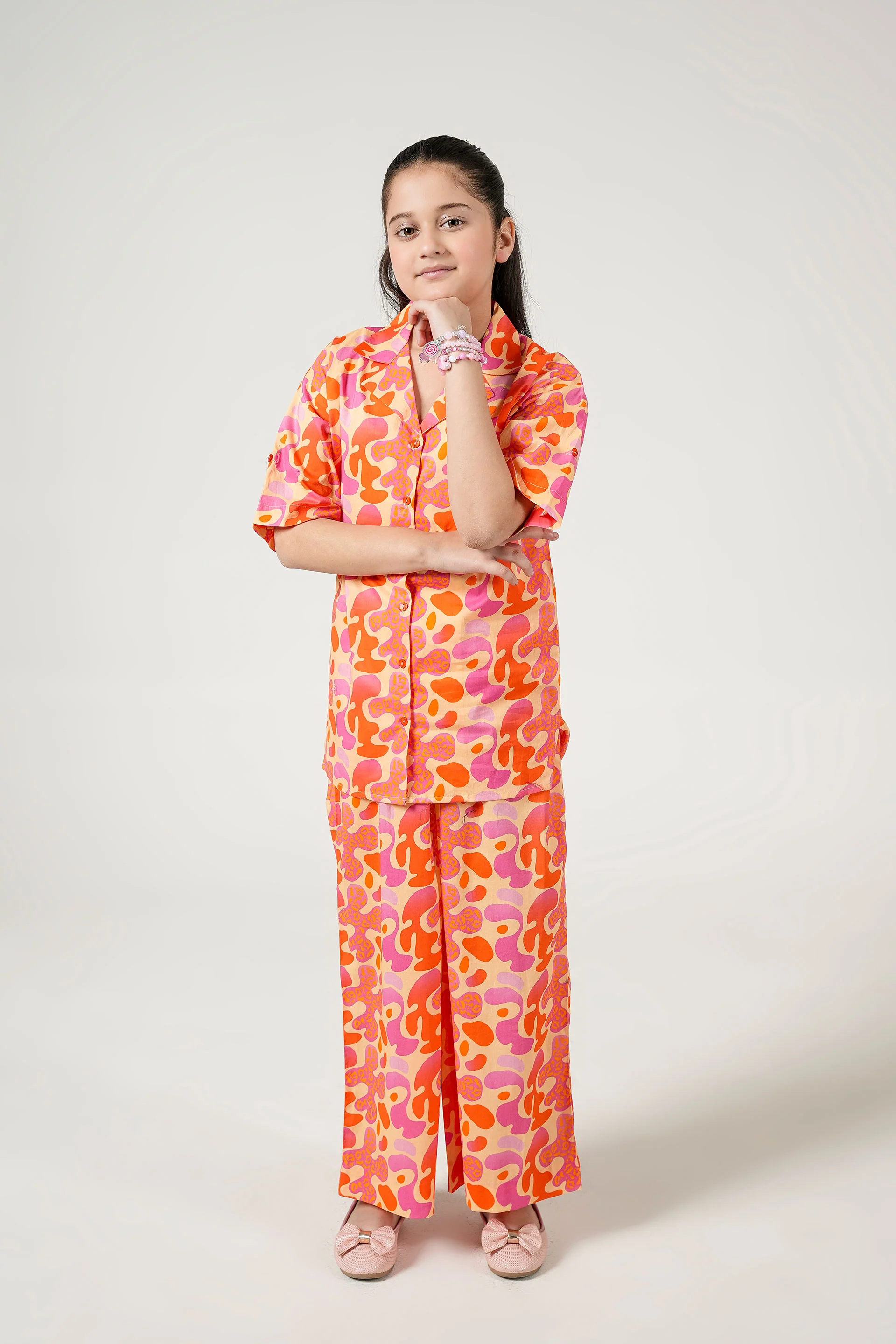 Printed Blouse With Trousers (DGWS-21) - Image 5