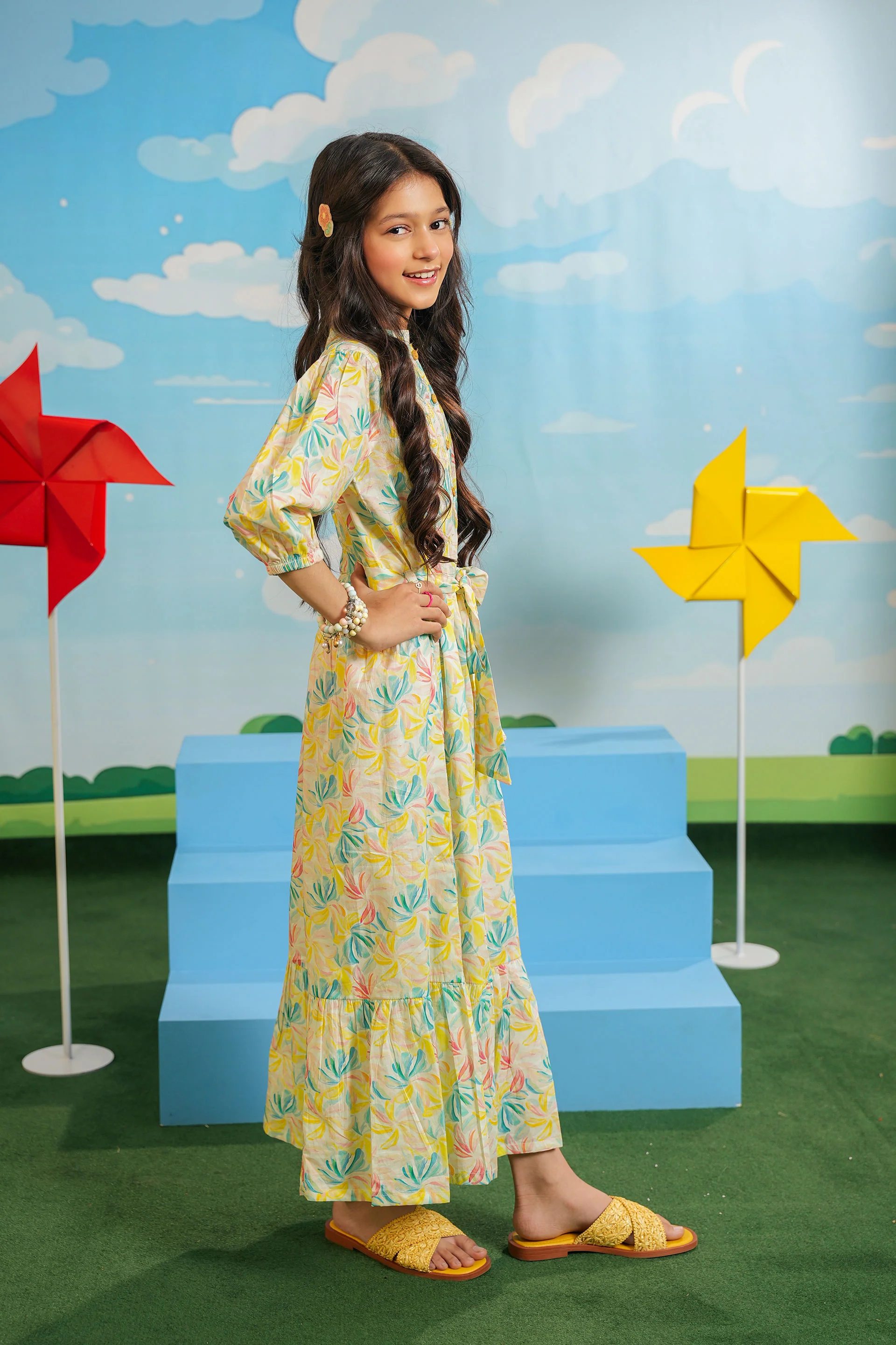 Printed Dress (DLD-11) - Image 3