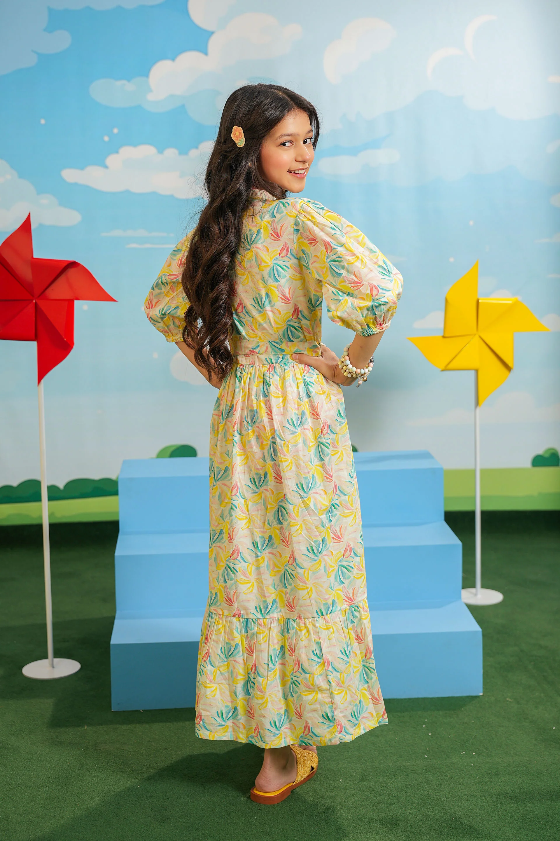 Printed Dress (DLD-11) - Image 5