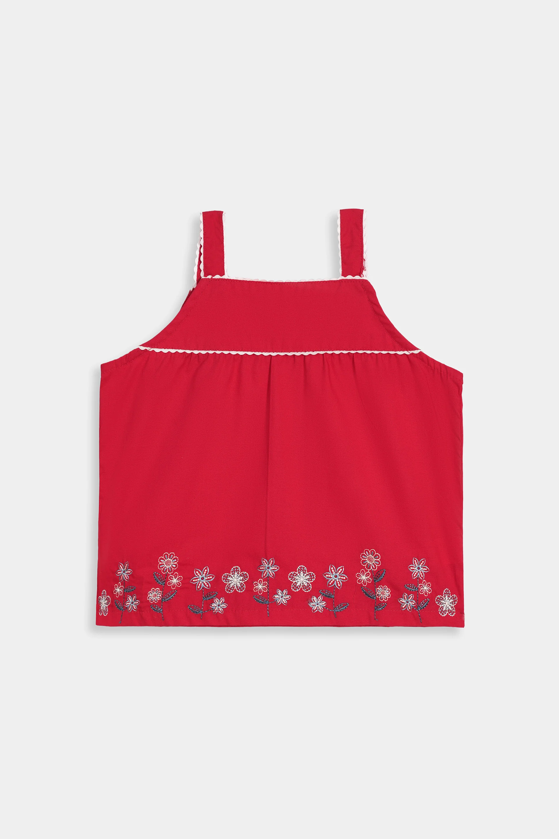 Embroidered Blouse & Capri (ICS-134) - Image 2