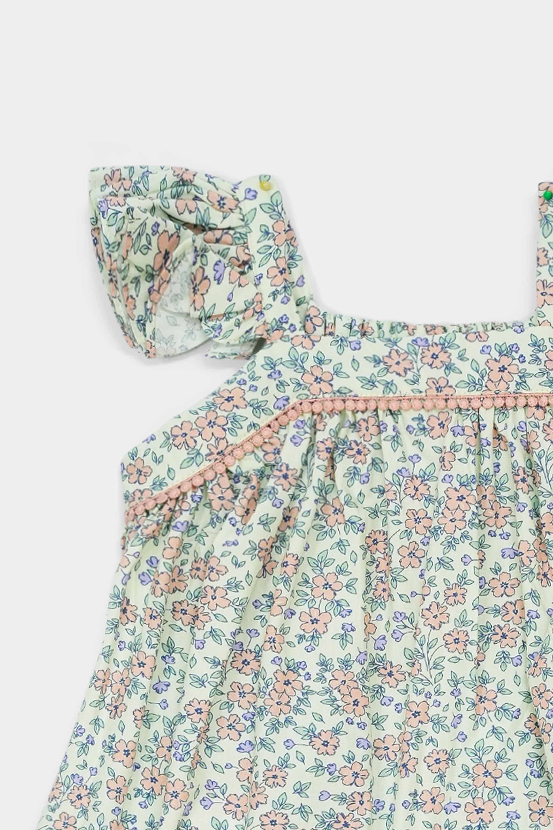 Printed Casual Frock & Panty (IF-477) - Image 5