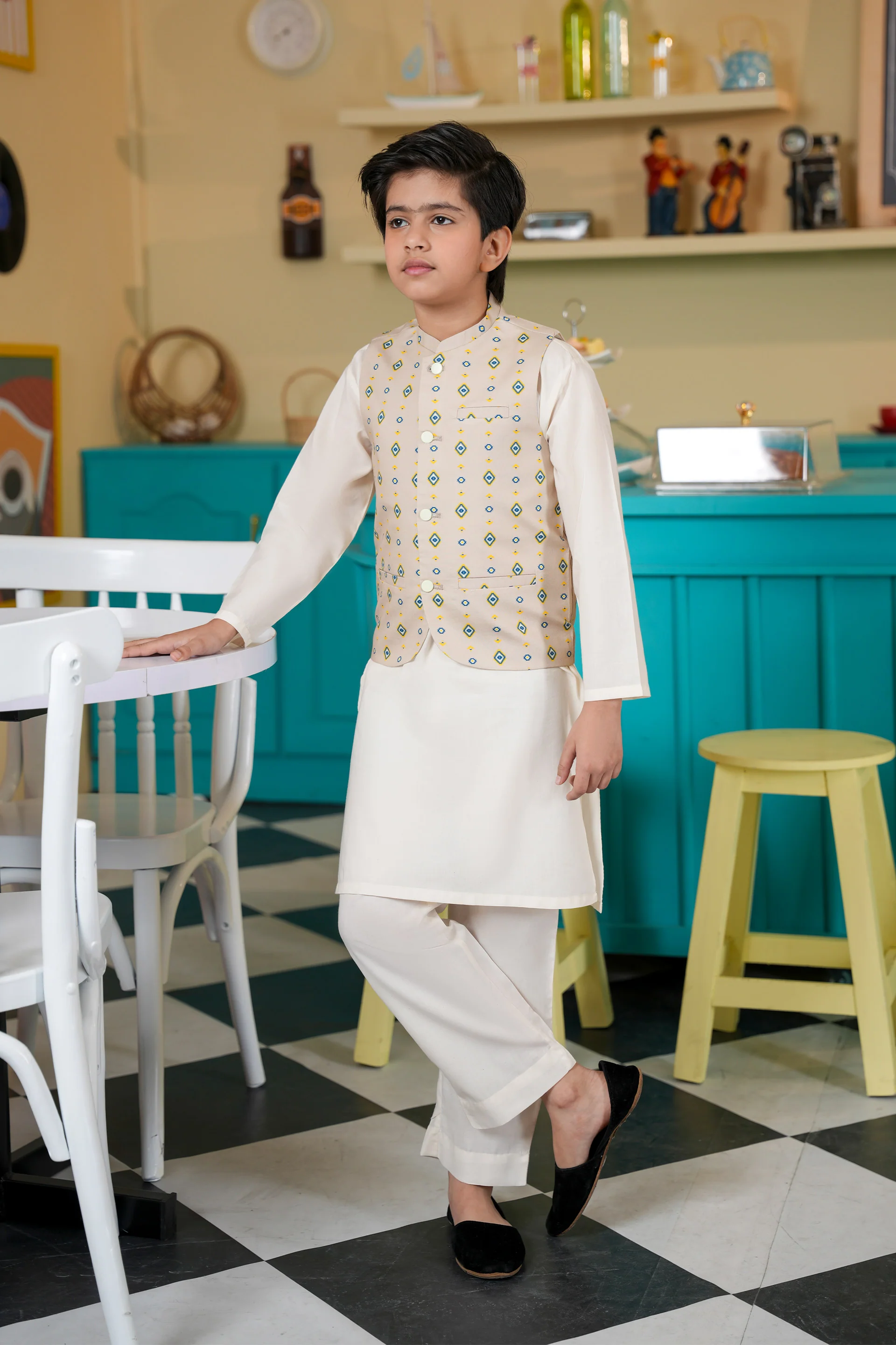 Boys Waistcoat (MSBCWC-021) - Image 3