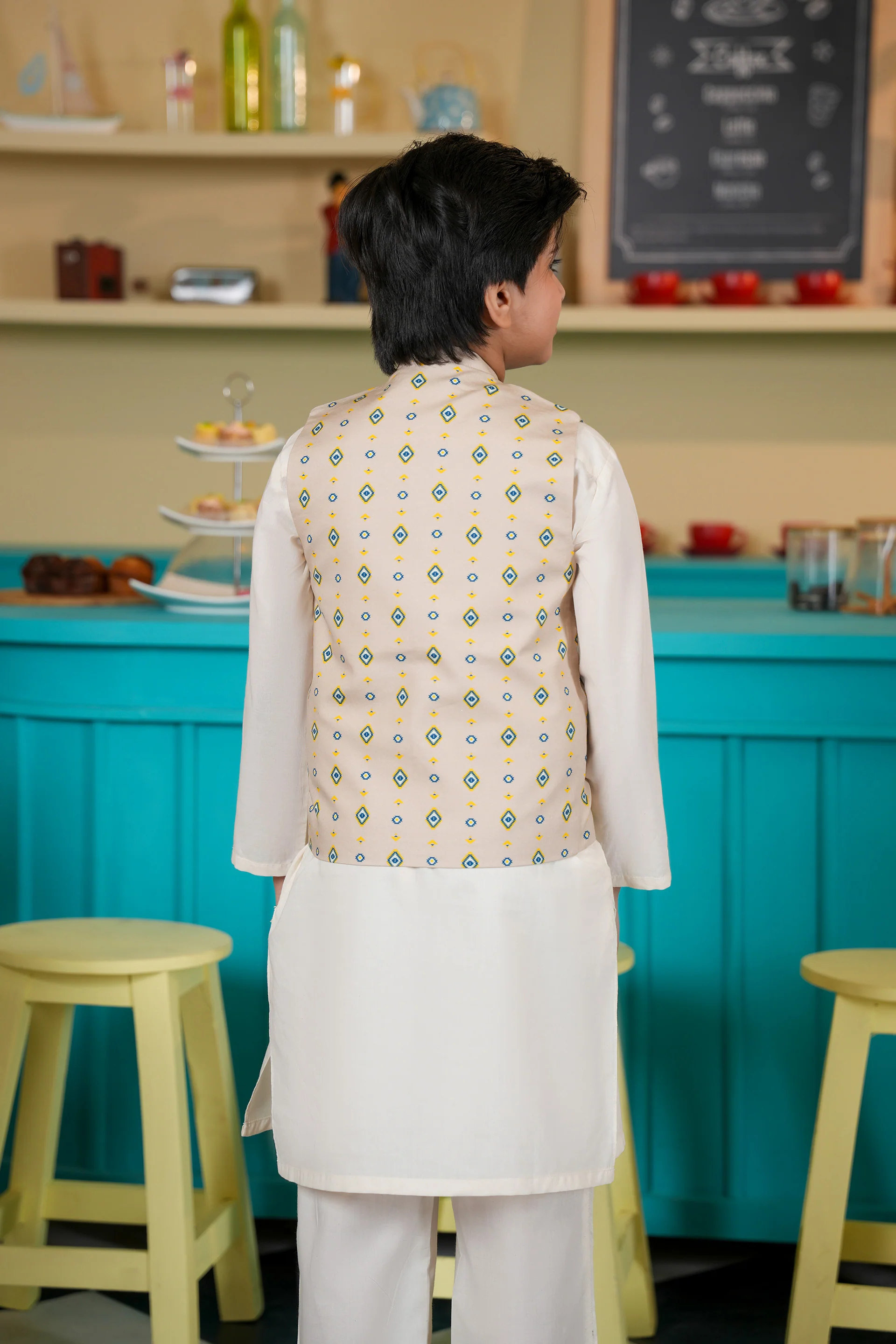 Boys Waistcoat (MSBCWC-021) - Image 4
