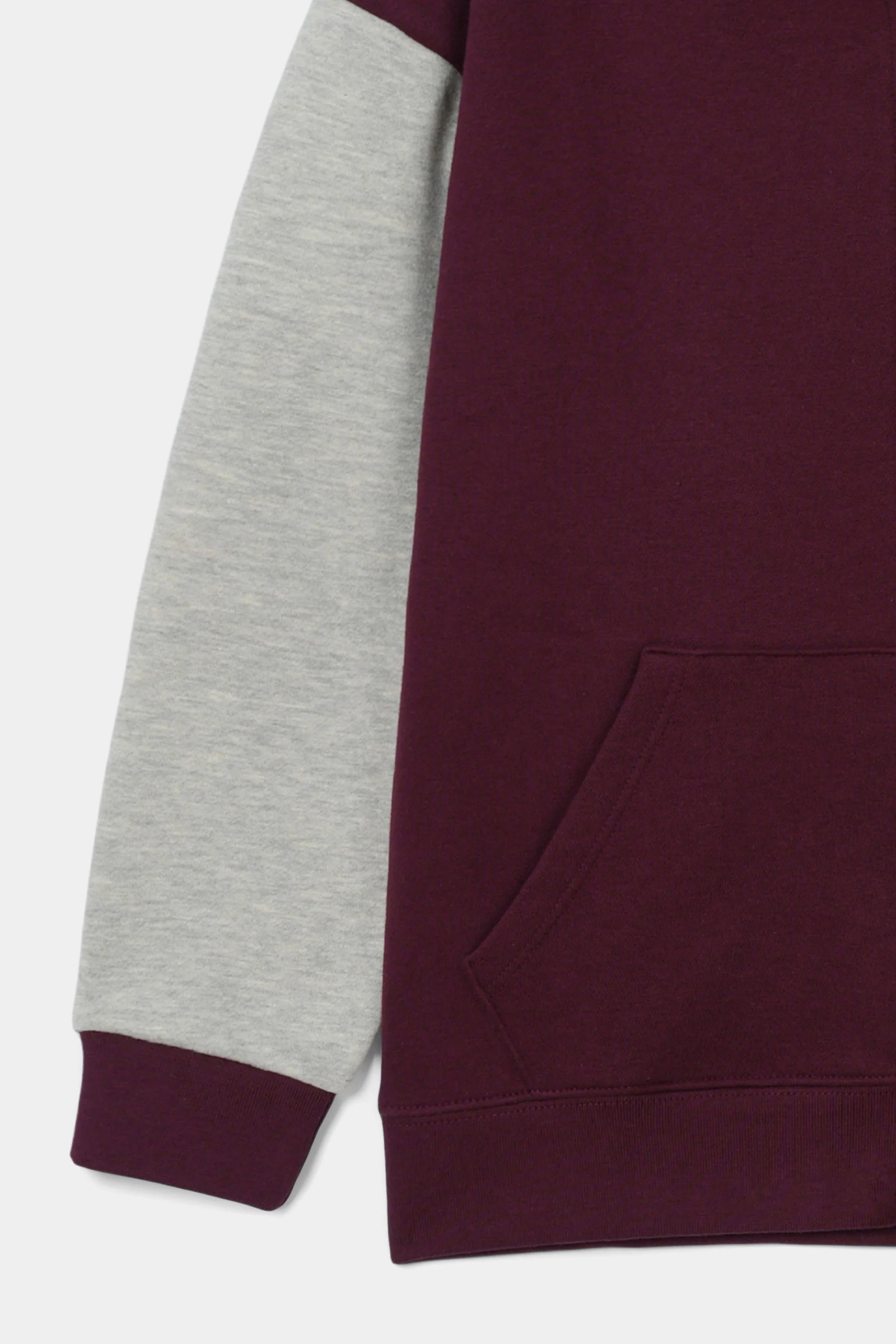 Contrast Sleeve Zipper Hood (SSGKH-56) - Image 3