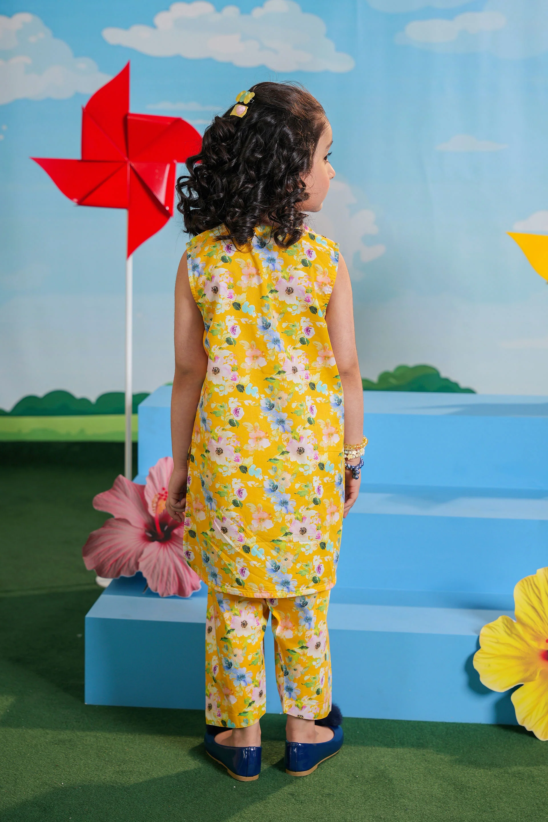 Printed Kameez And Shalwar (DGKSB-56) - Image 3