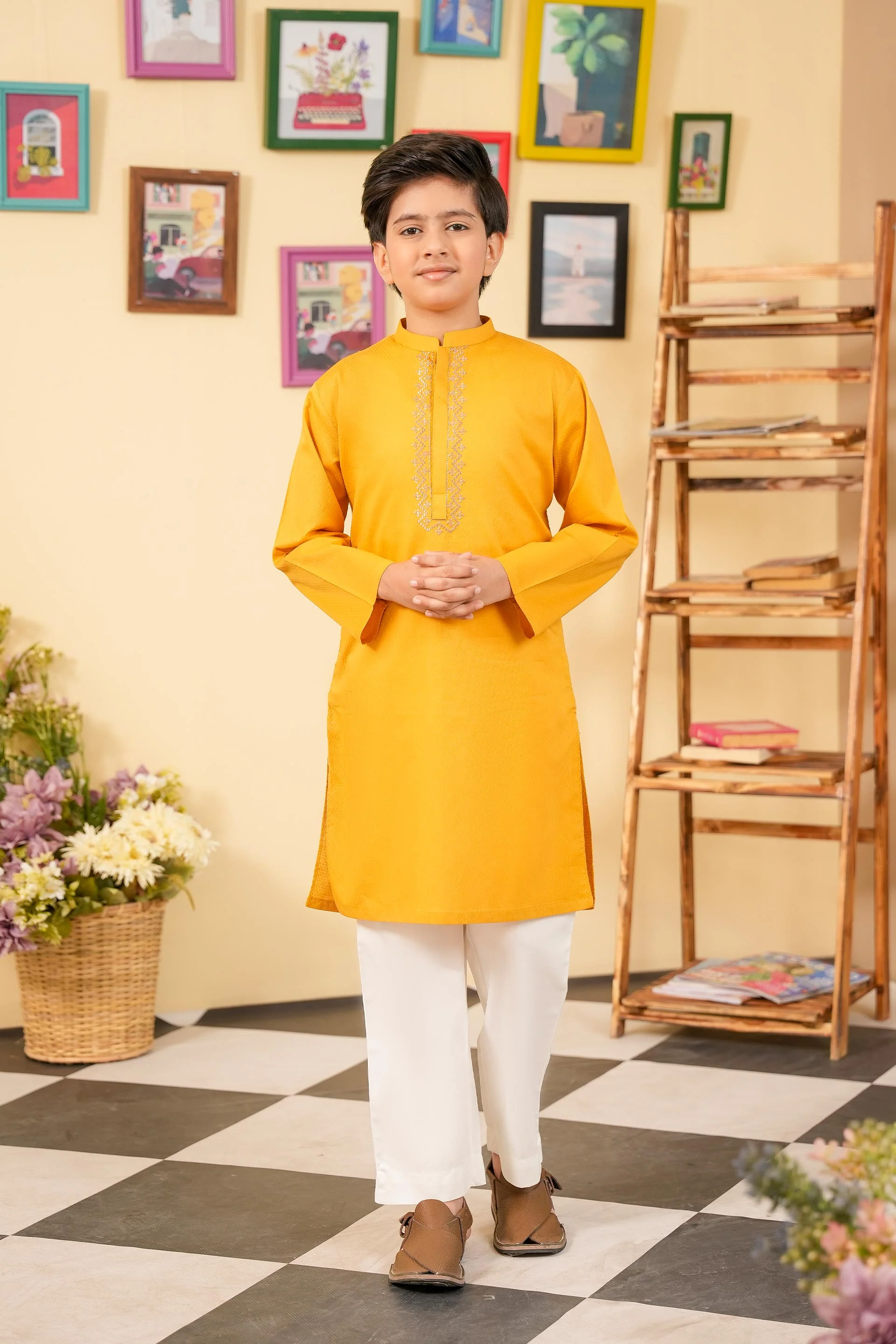 Kurta With Embroidery (FBK-924)