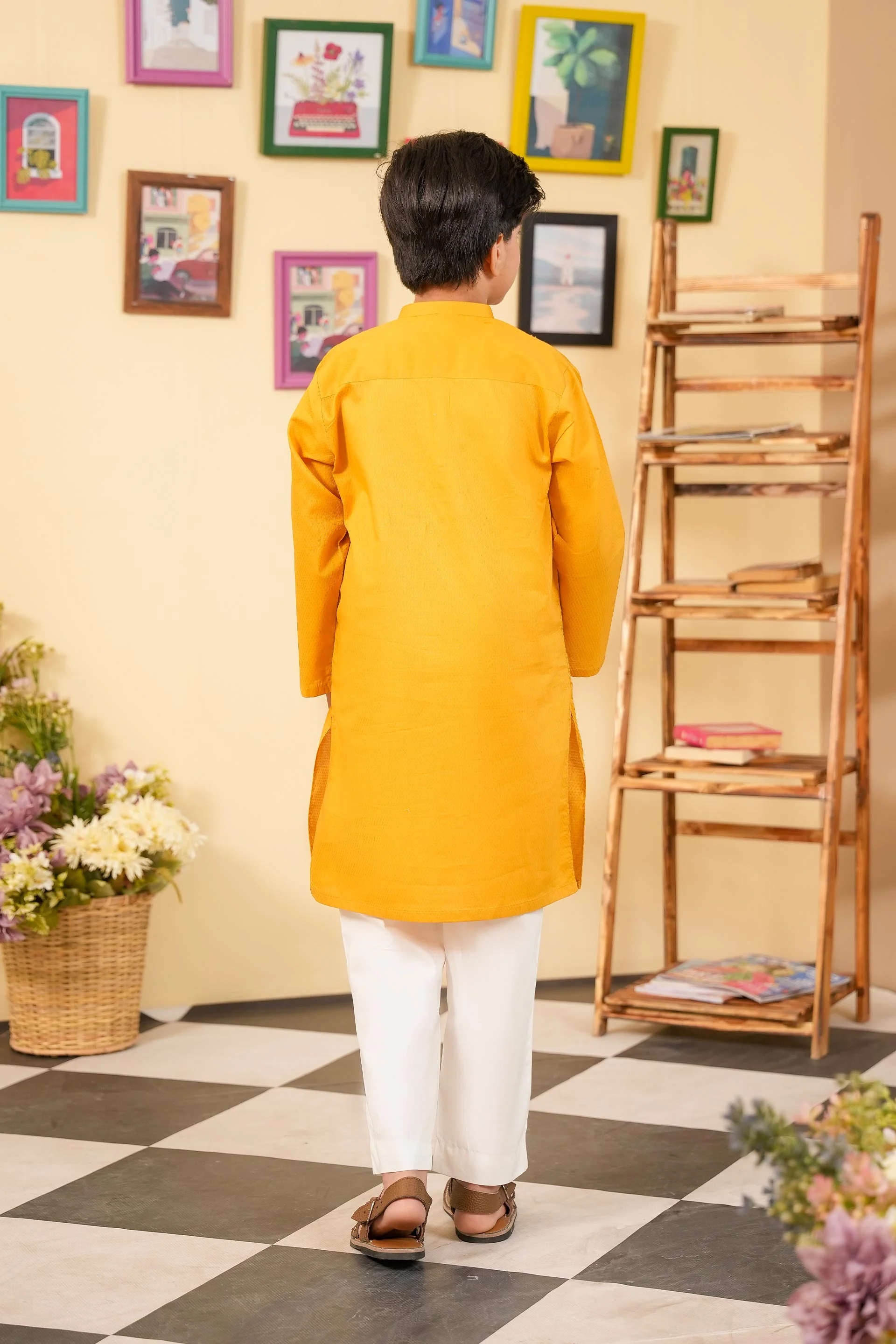 Kurta With Embroidery (FBK-924) - Image 4