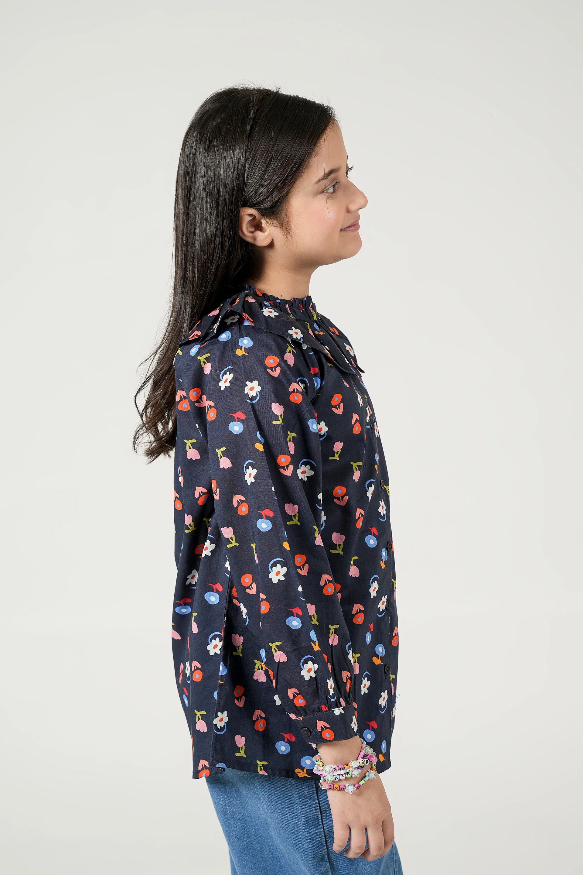 Printed Blouse (DGBL-14) - Image 3