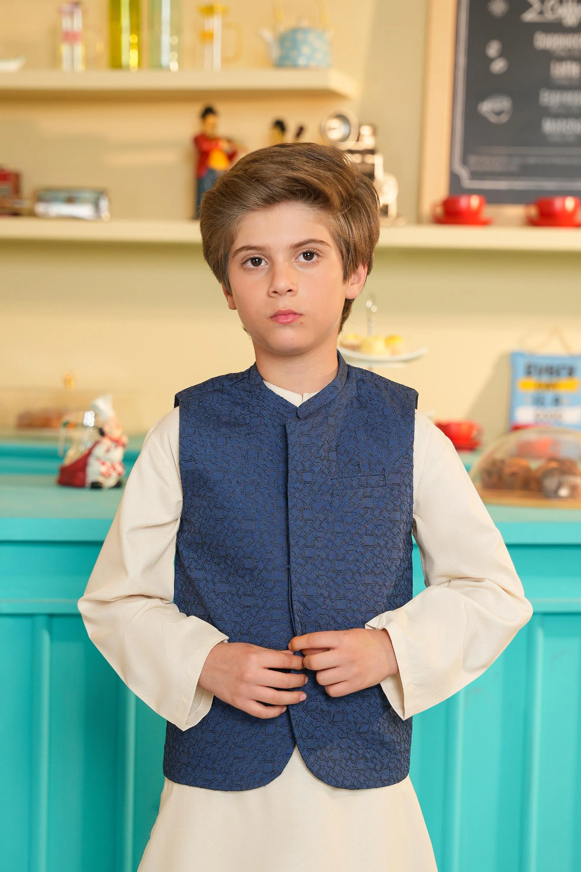 Boys Waistcoat (MSBCWC-024) - Image 2