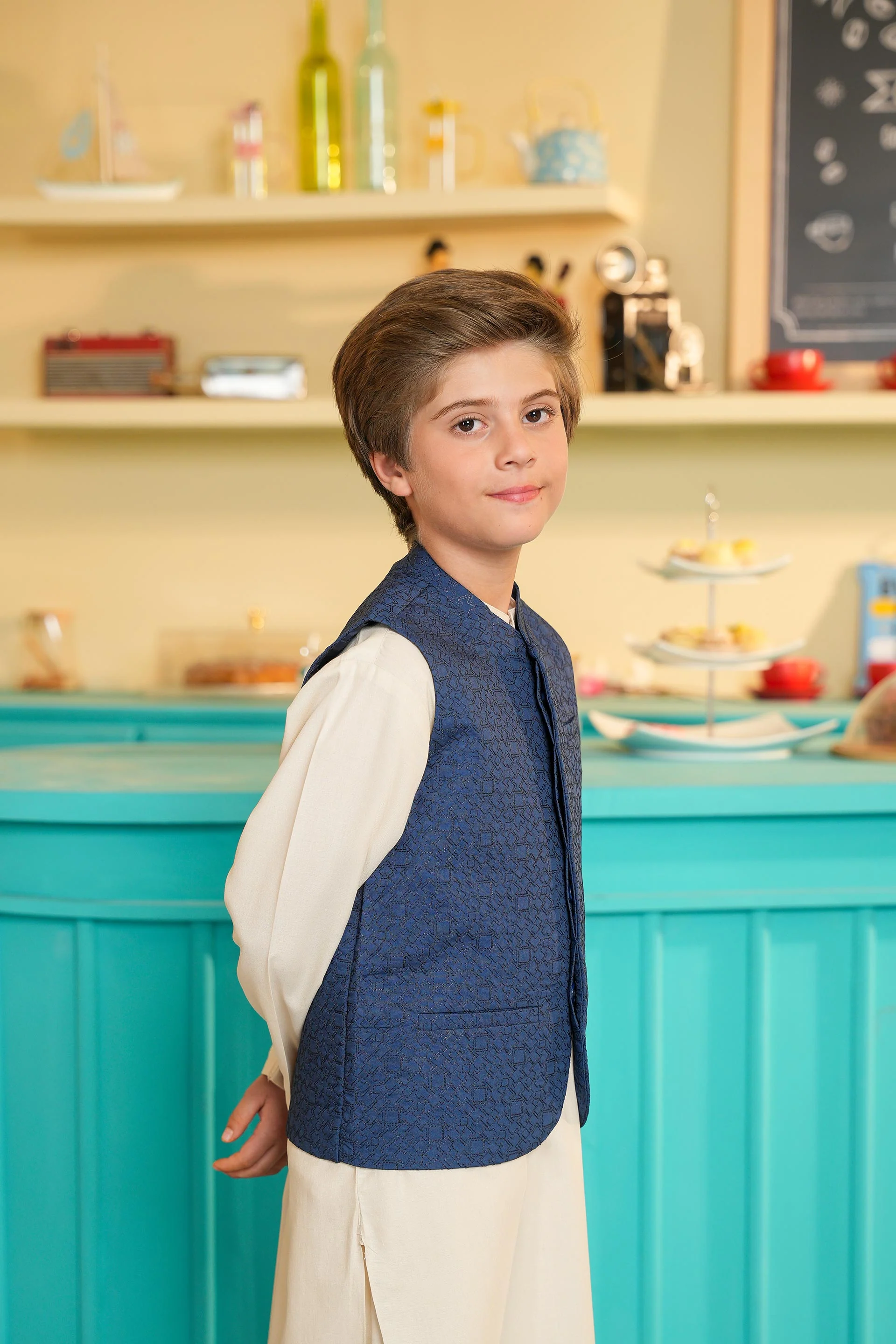 Boys Waistcoat (MSBCWC-024) - Image 3