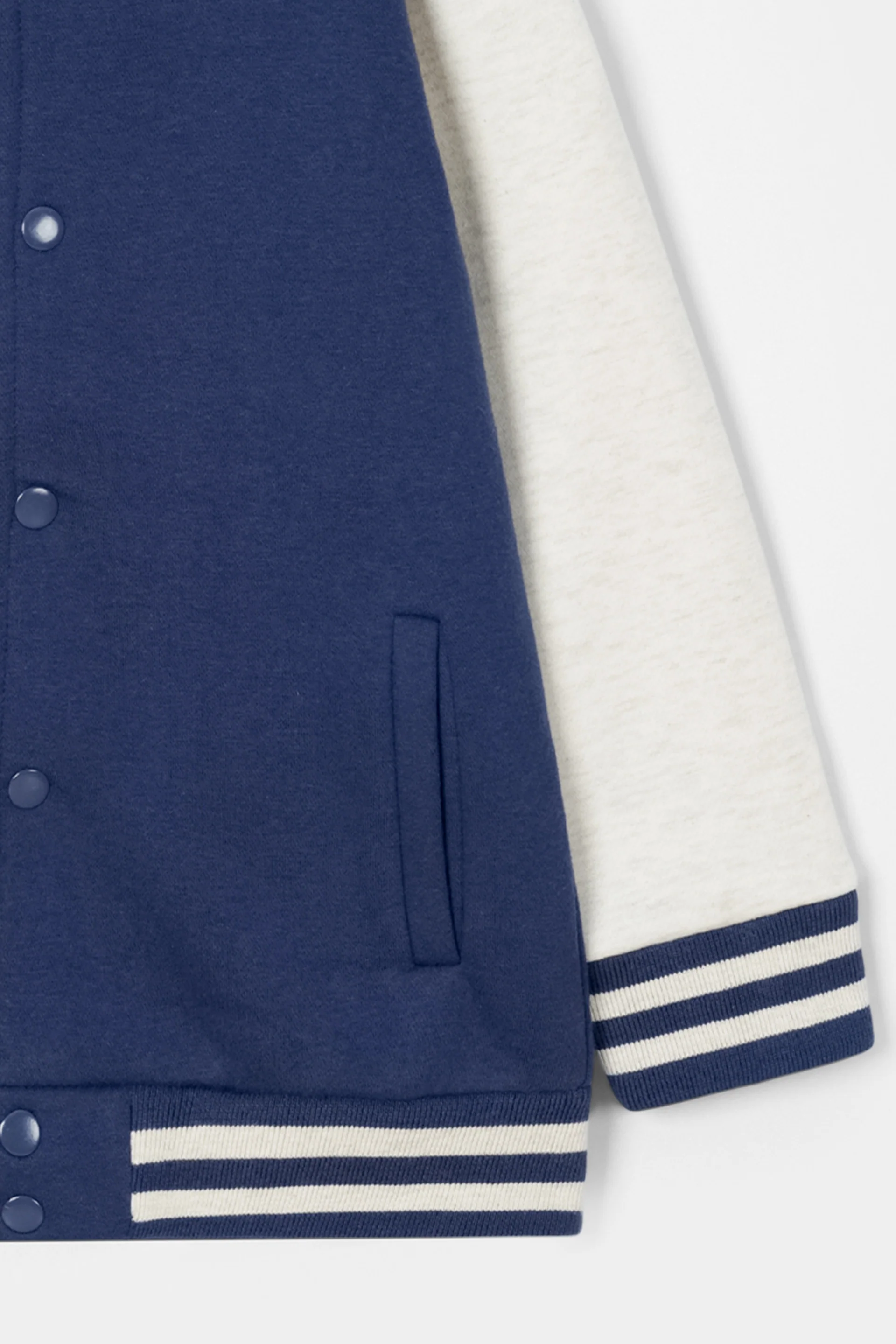 Varsity Button Through Jacket (MSBFU-13) - Image 3