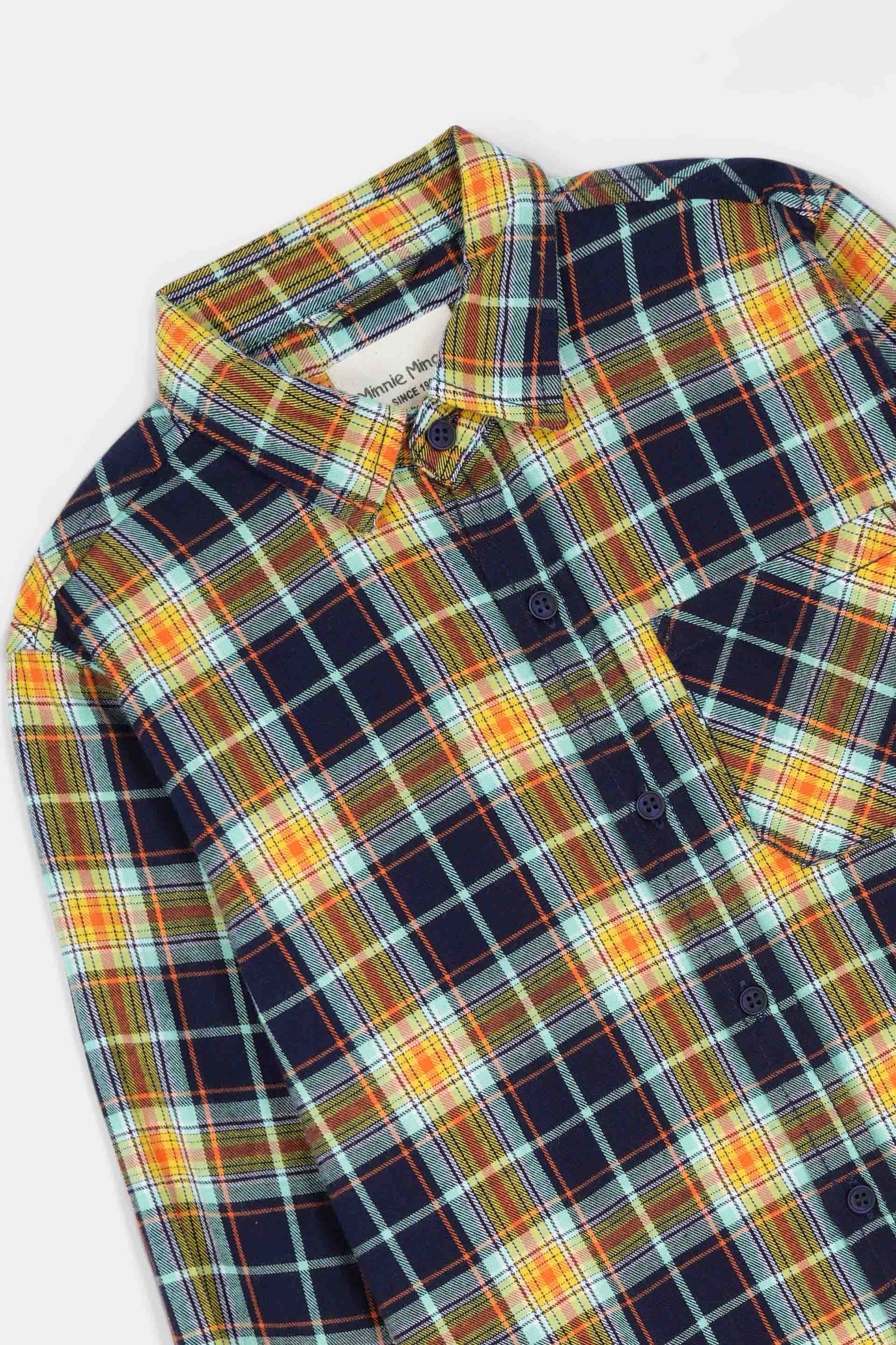 Multi Color Check Shirt (WBS-998) - Image 2