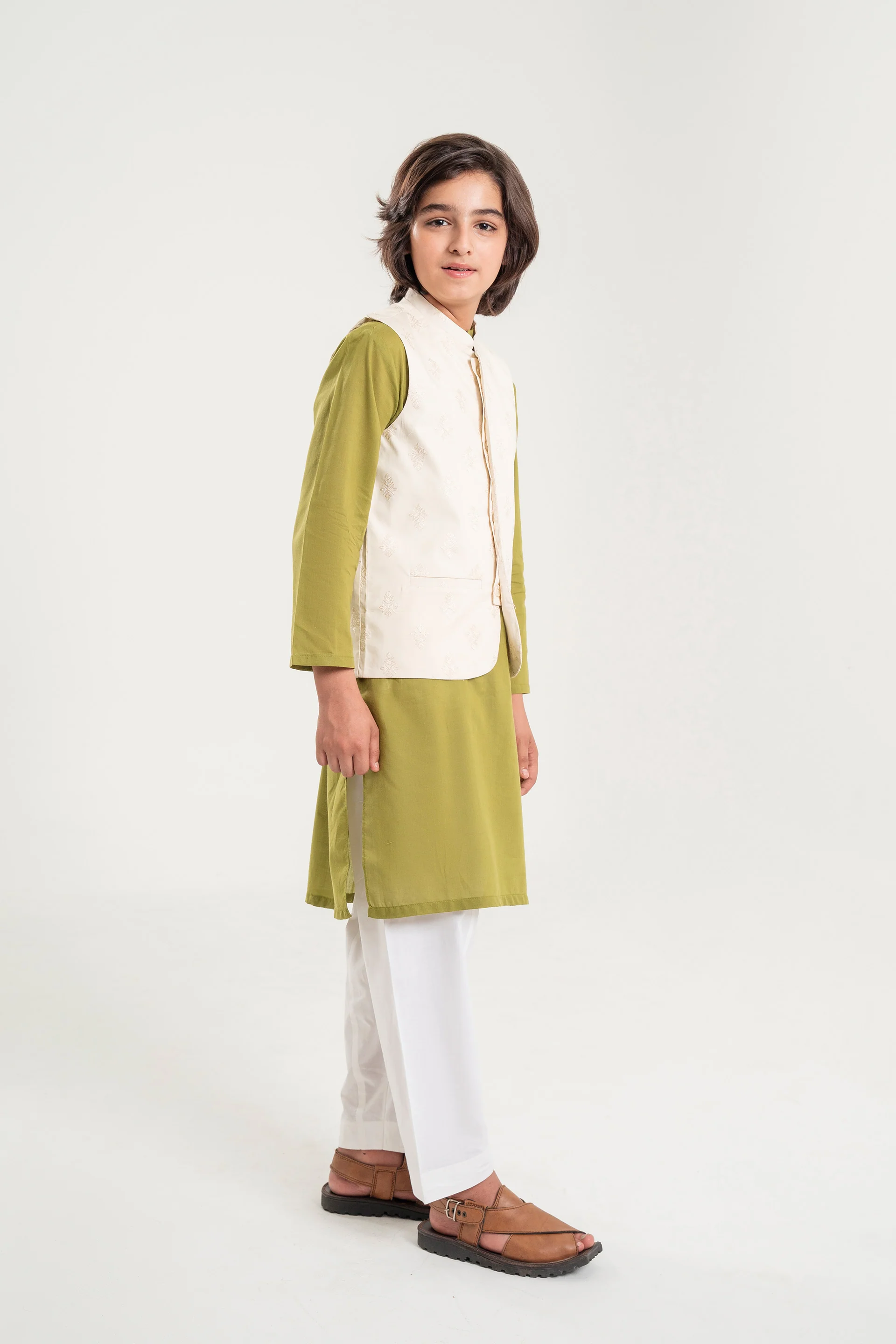 Poplin Waistcoat (MSBCWC-016) - Image 3