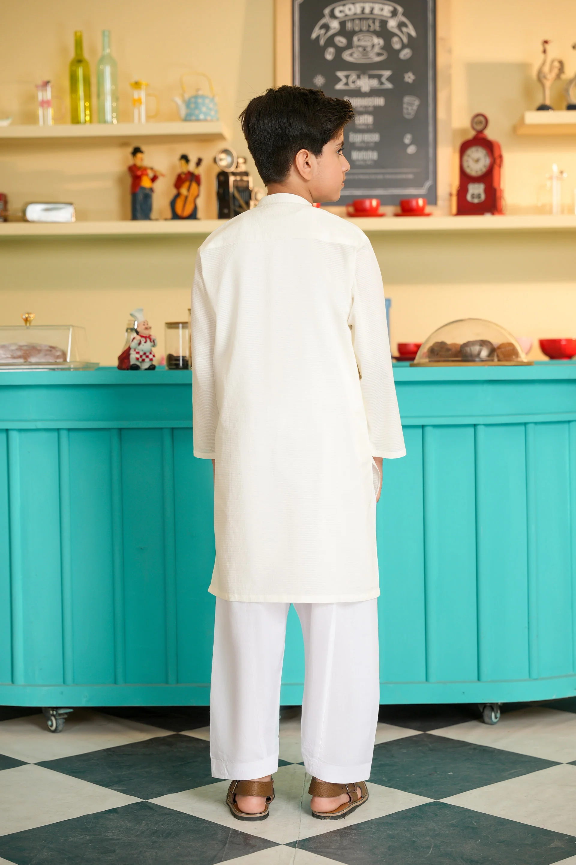 Embroidered Kurta (MSFBK-912) - Image 3