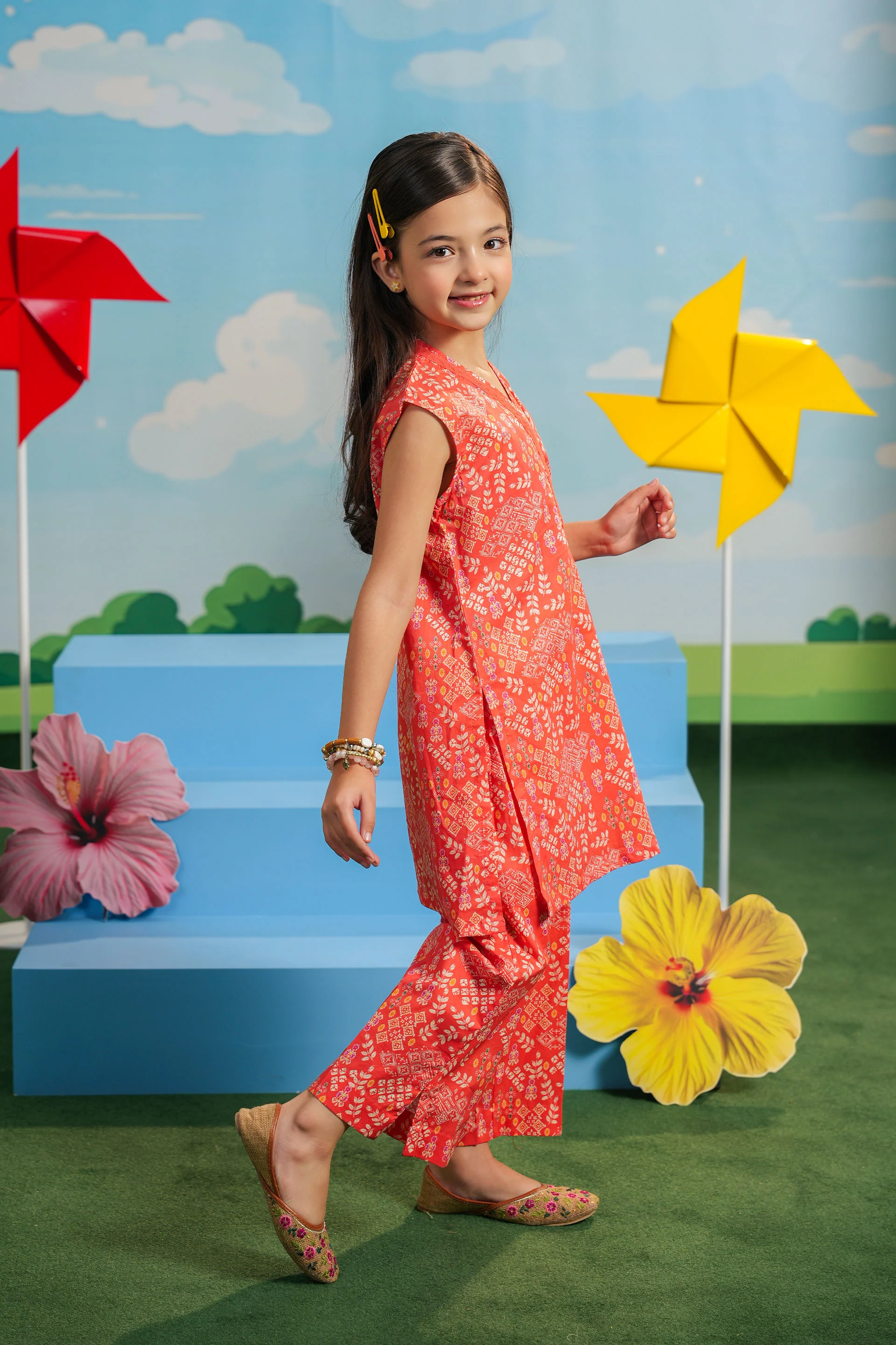Digital Kameez With Trousers (DGKSB-61) - Image 3