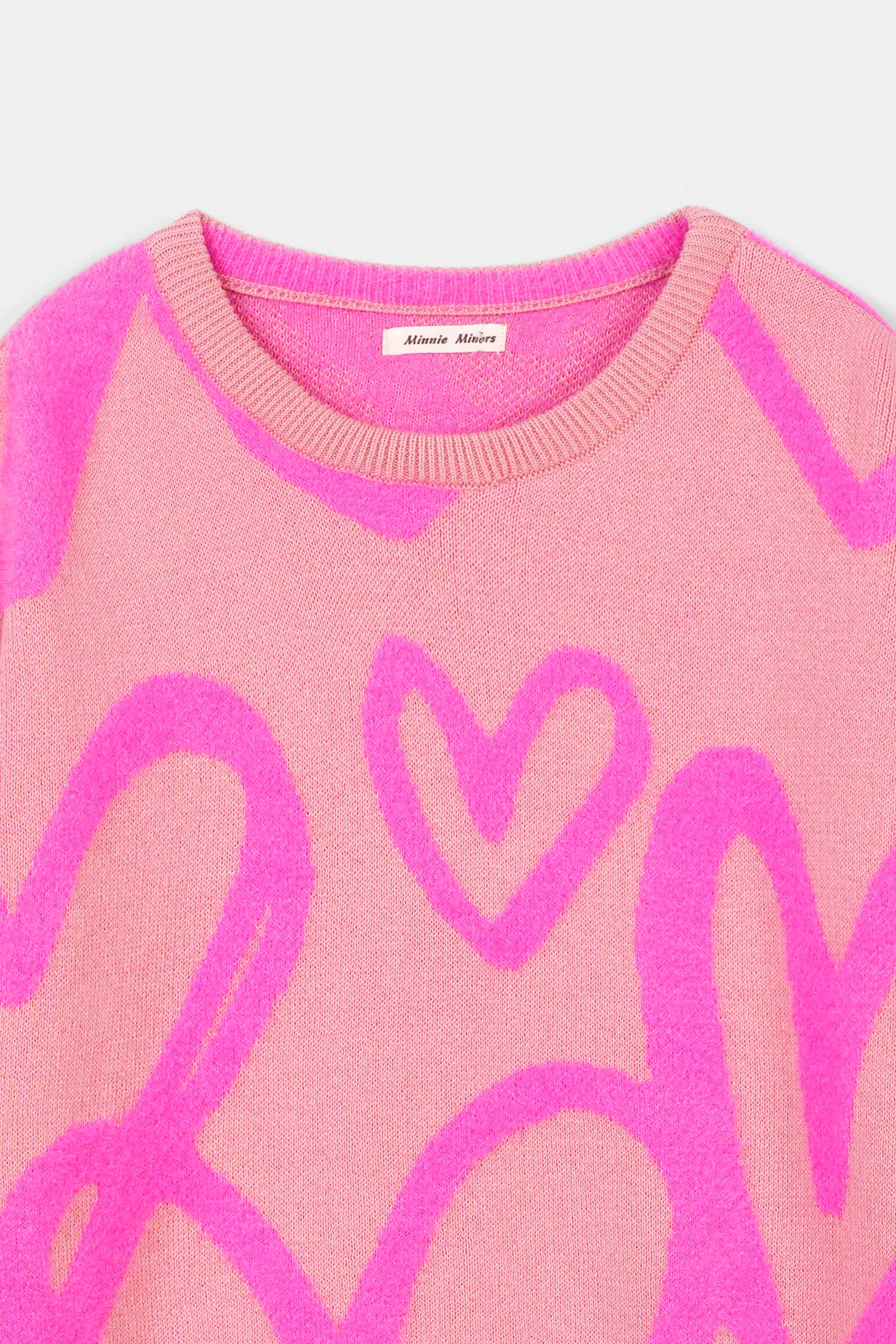 Girls Heart Jacquard Sweater (GMMS-217) - Image 2
