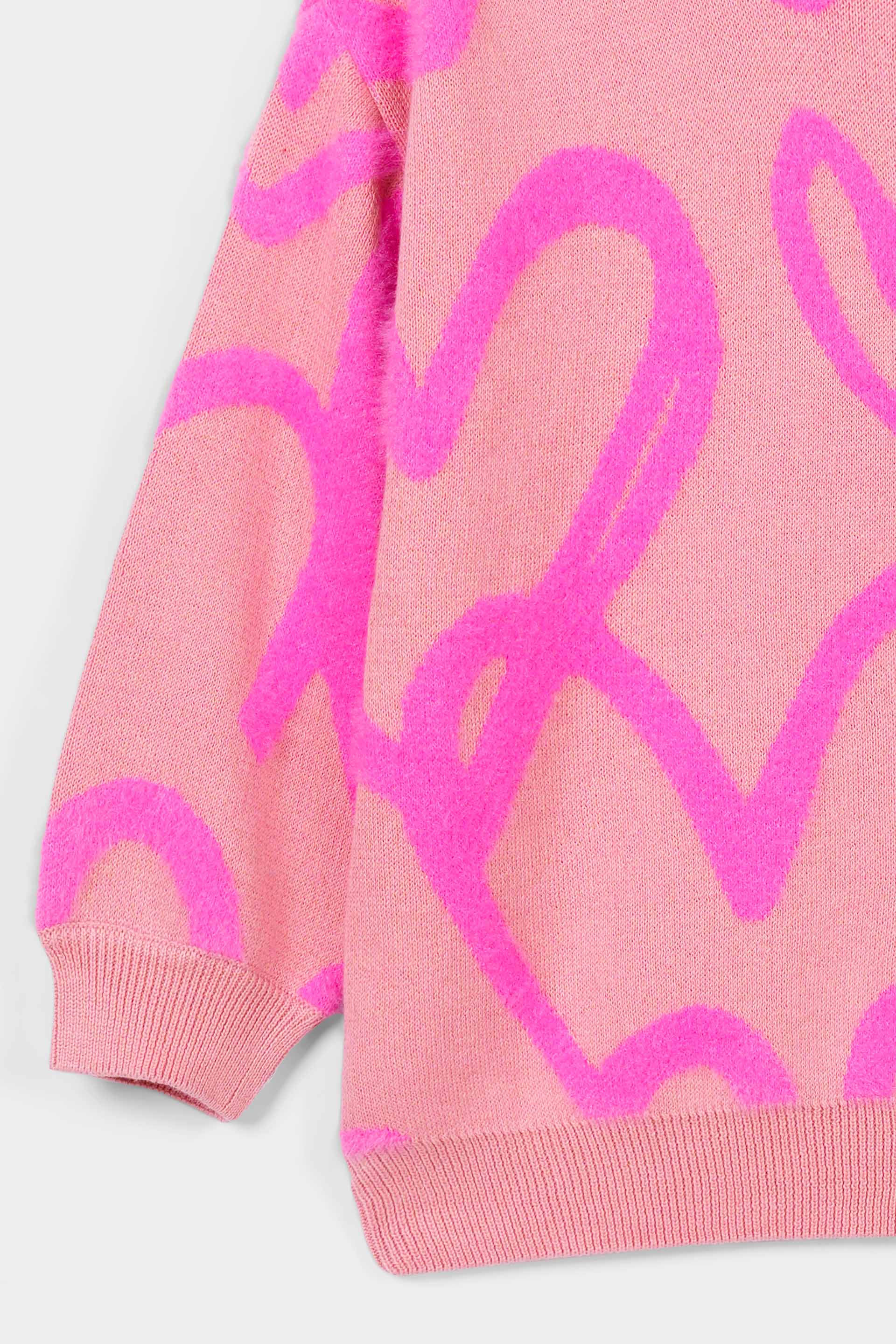 Girls Heart Jacquard Sweater (GMMS-217) - Image 3