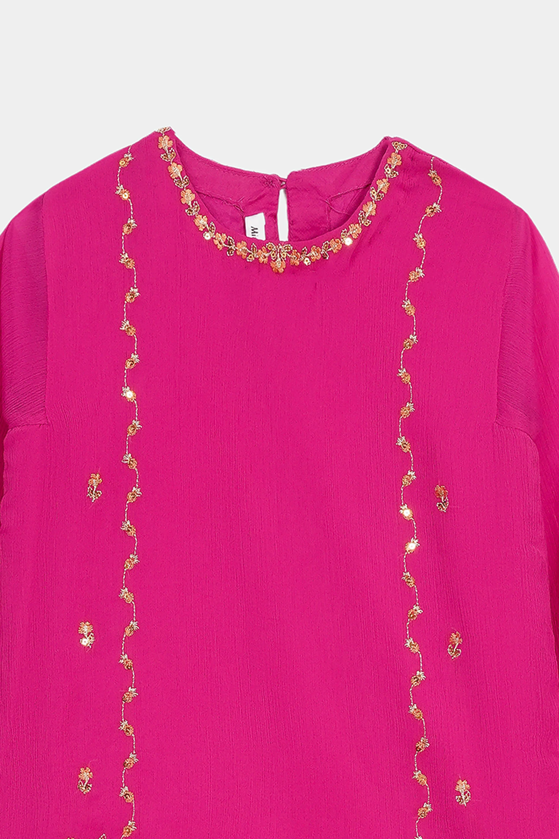 Embellished Kameez & Gharara (ISK-307) - Image 2