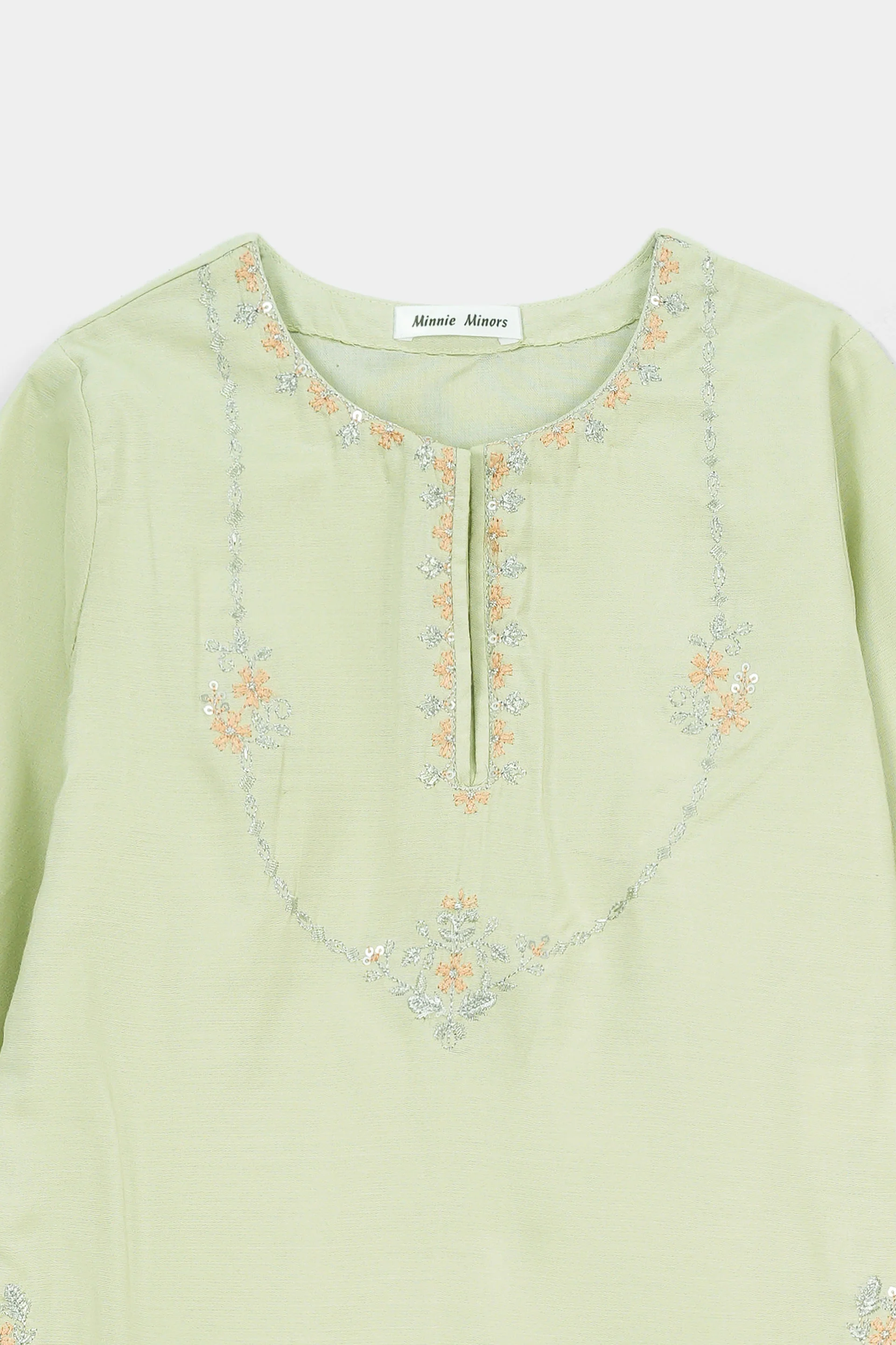 Embellished Kameez & Shalwar (ISK-302) - Image 2