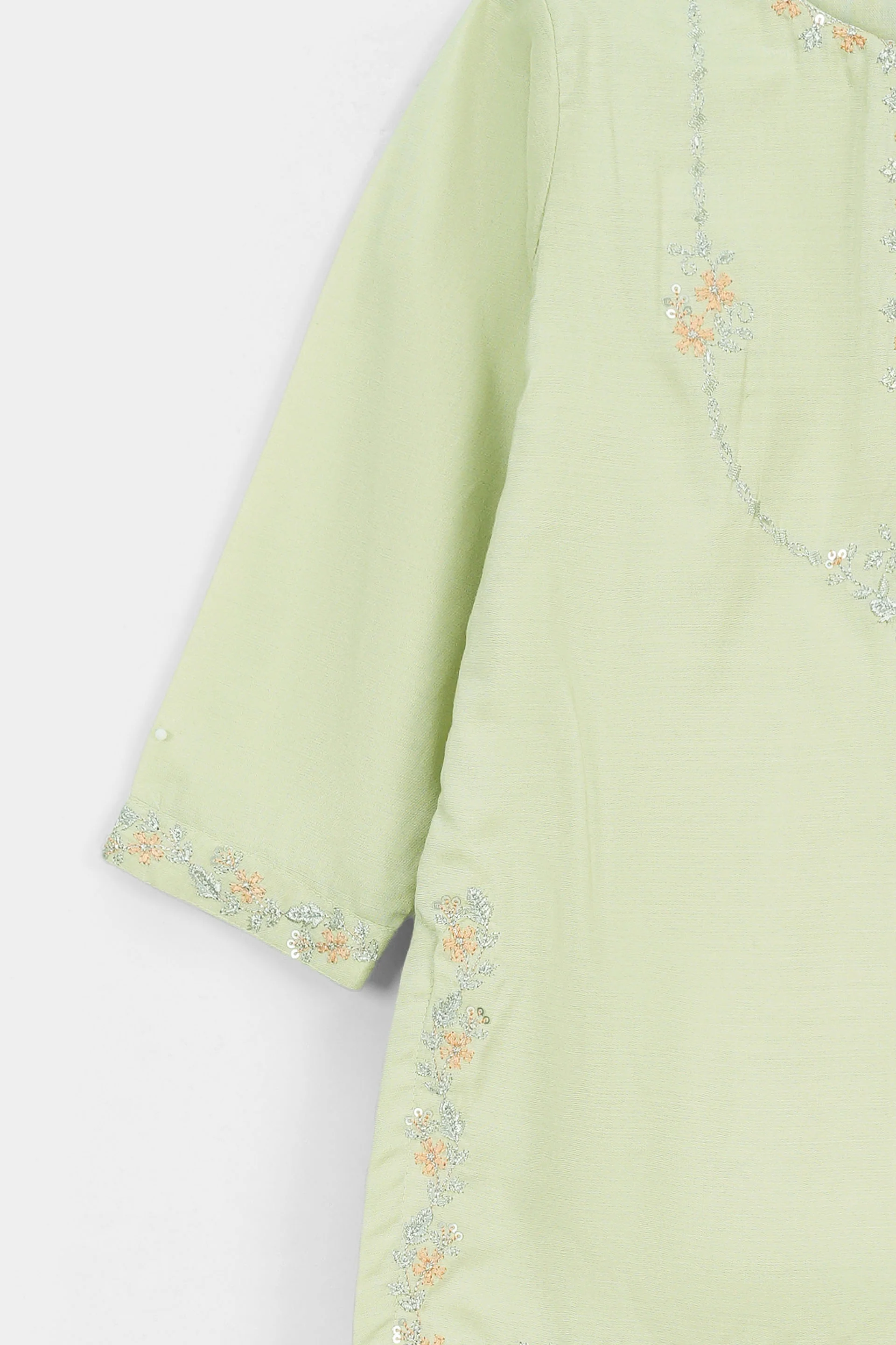Embellished Kameez & Shalwar (ISK-302) - Image 3